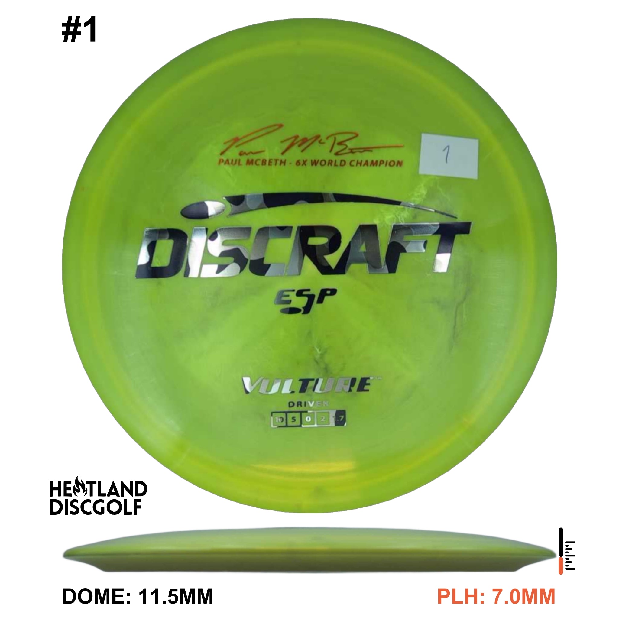 ESP Vulture - Paul McBeth 6x