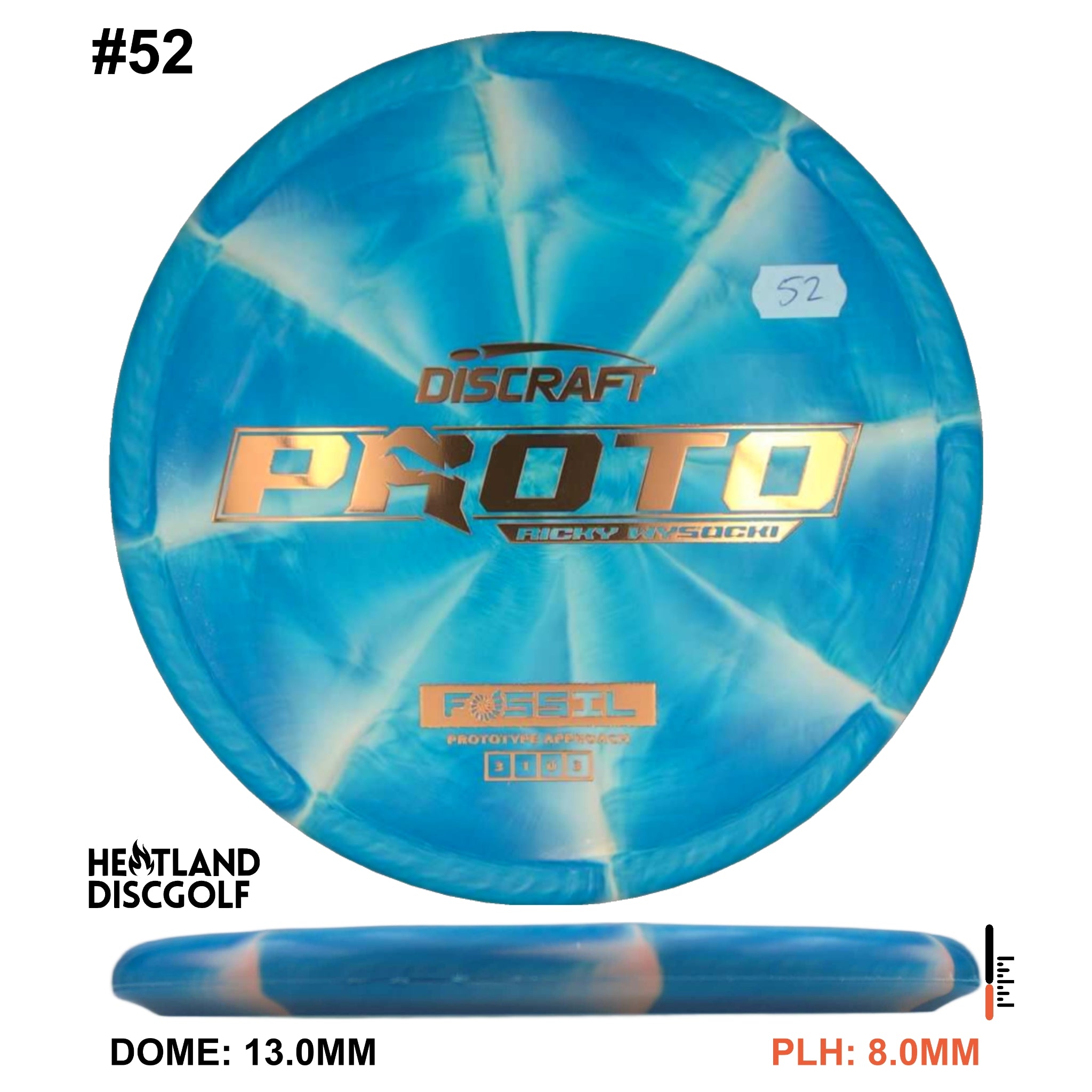 CT Swirl Fossil - Ricky Wysocki Prototype