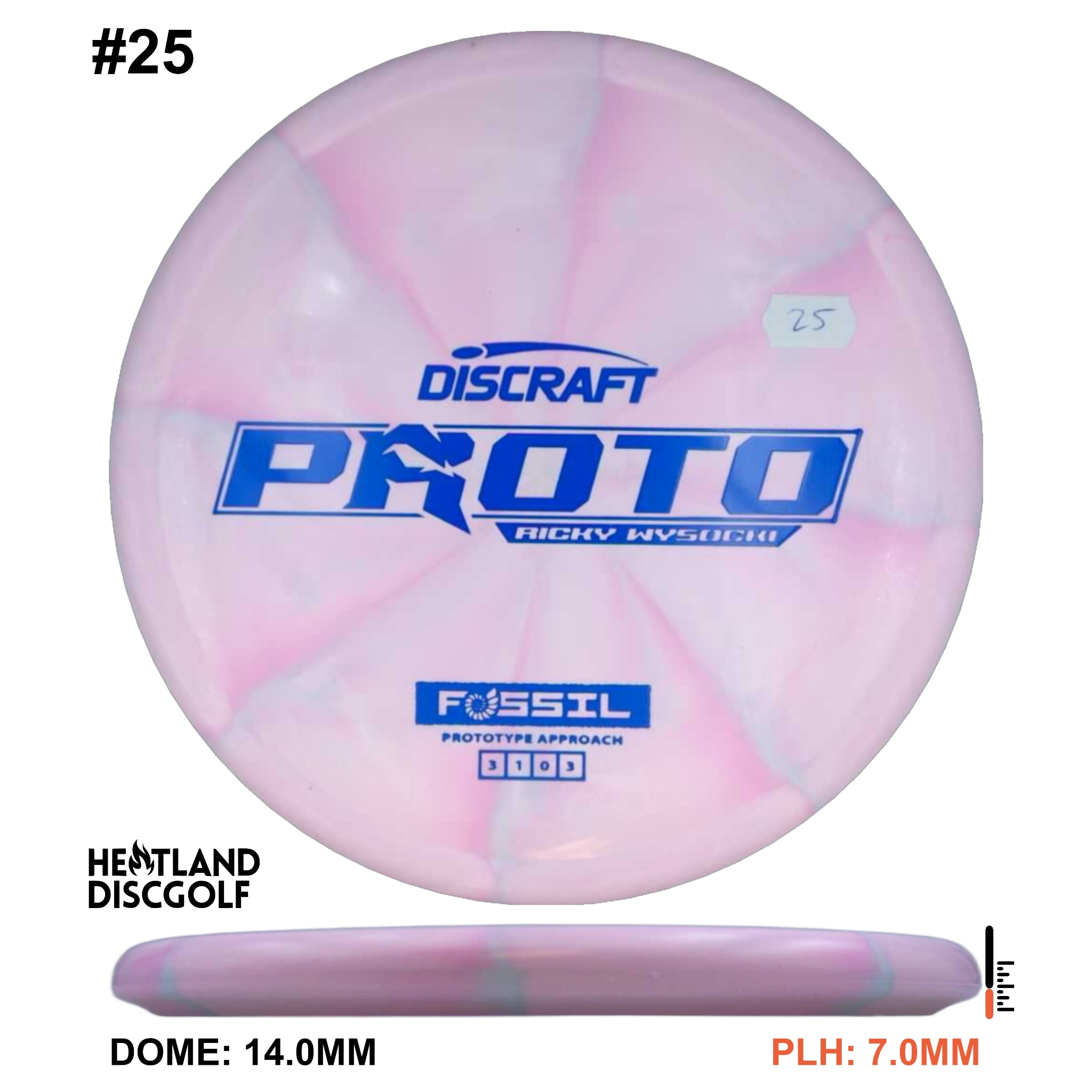 CT Swirl Fossil - Ricky Wysocki Prototype