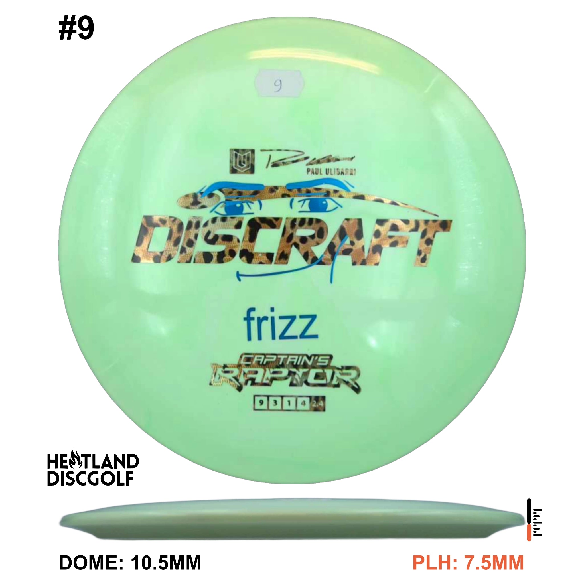 ESP Swirl Captain's Raptor - 2023 Run Overstamped