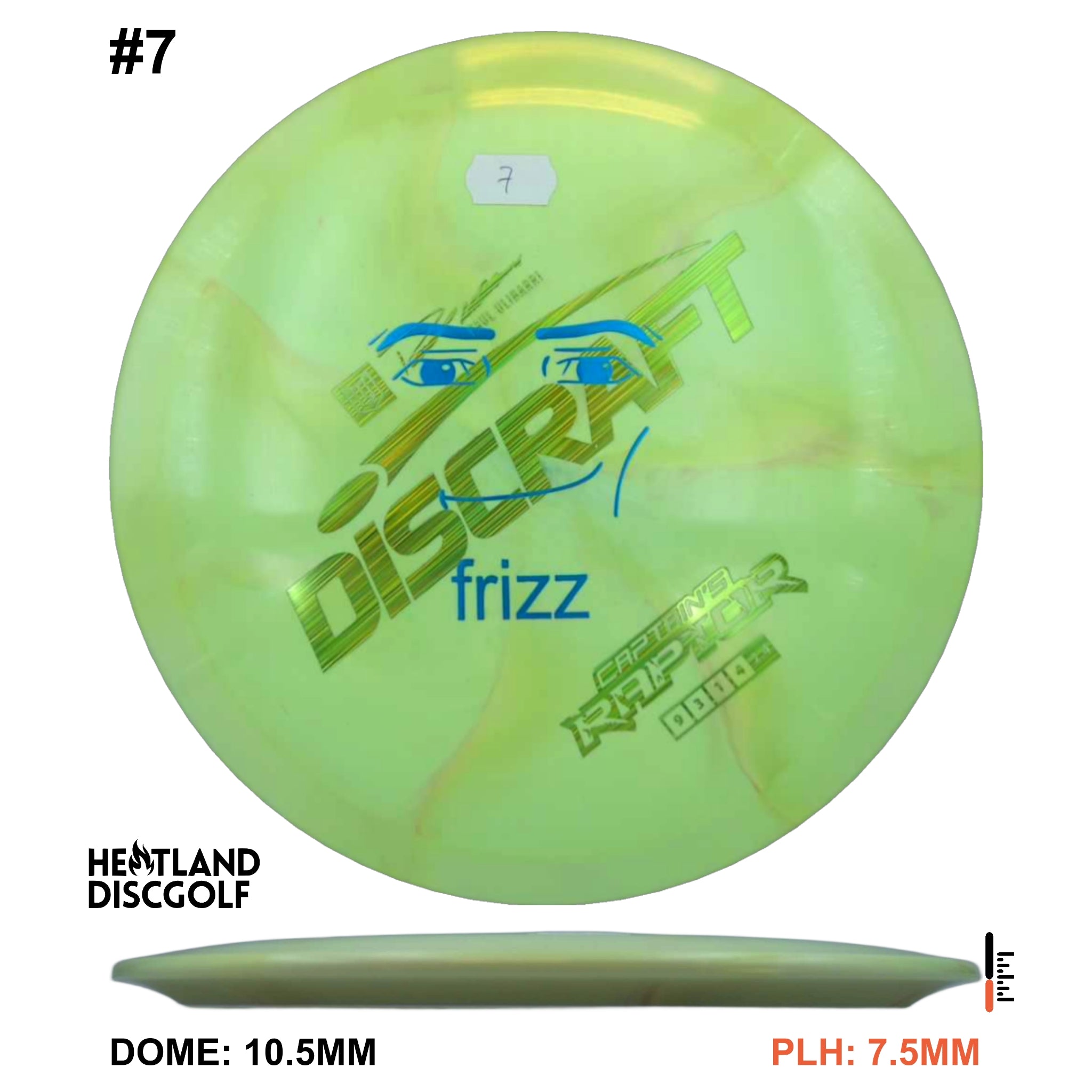 ESP Swirl Captain's Raptor - 2023 Run Overstamped