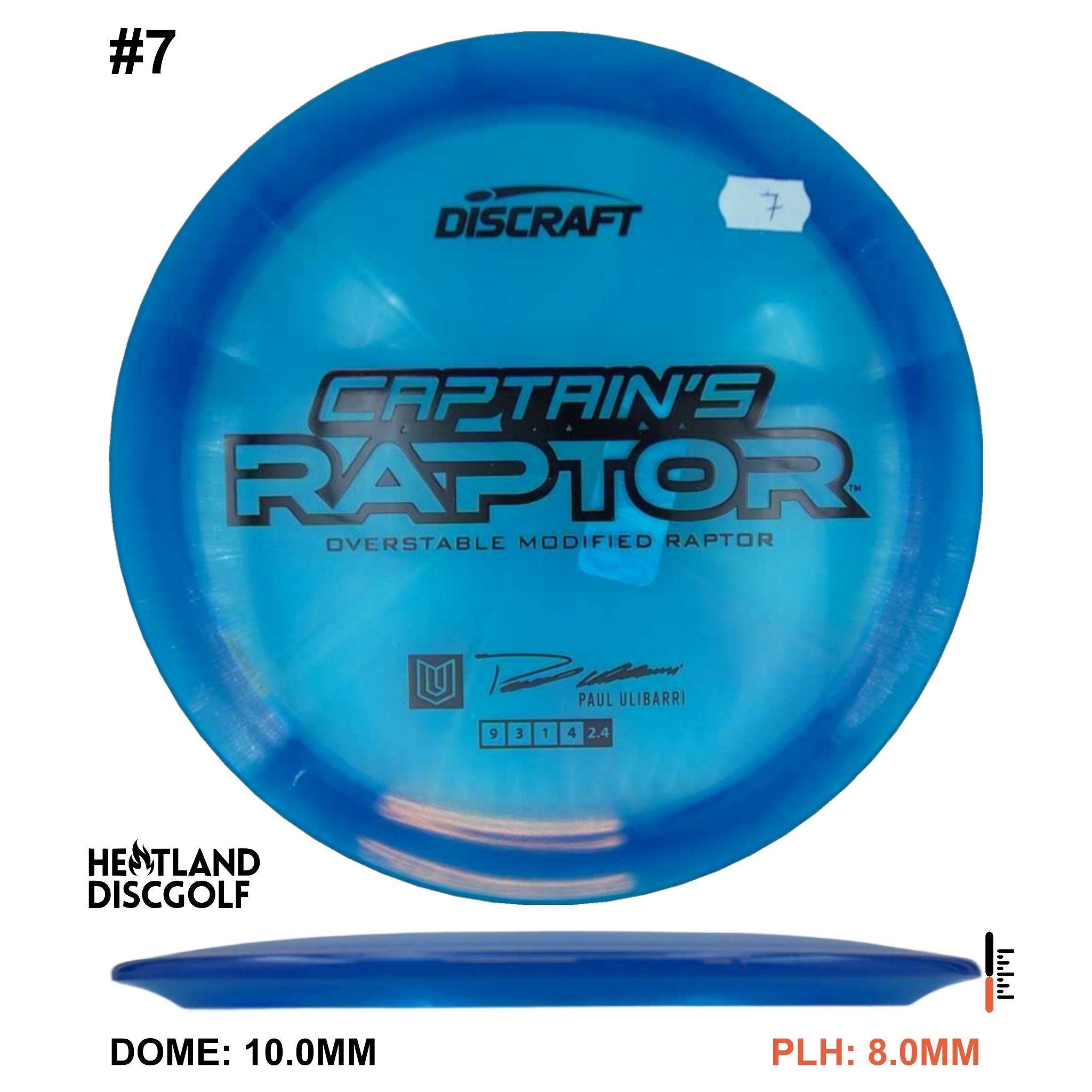 Z Swirl Captain's Raptor - Paul Ulibarri tour series 2025