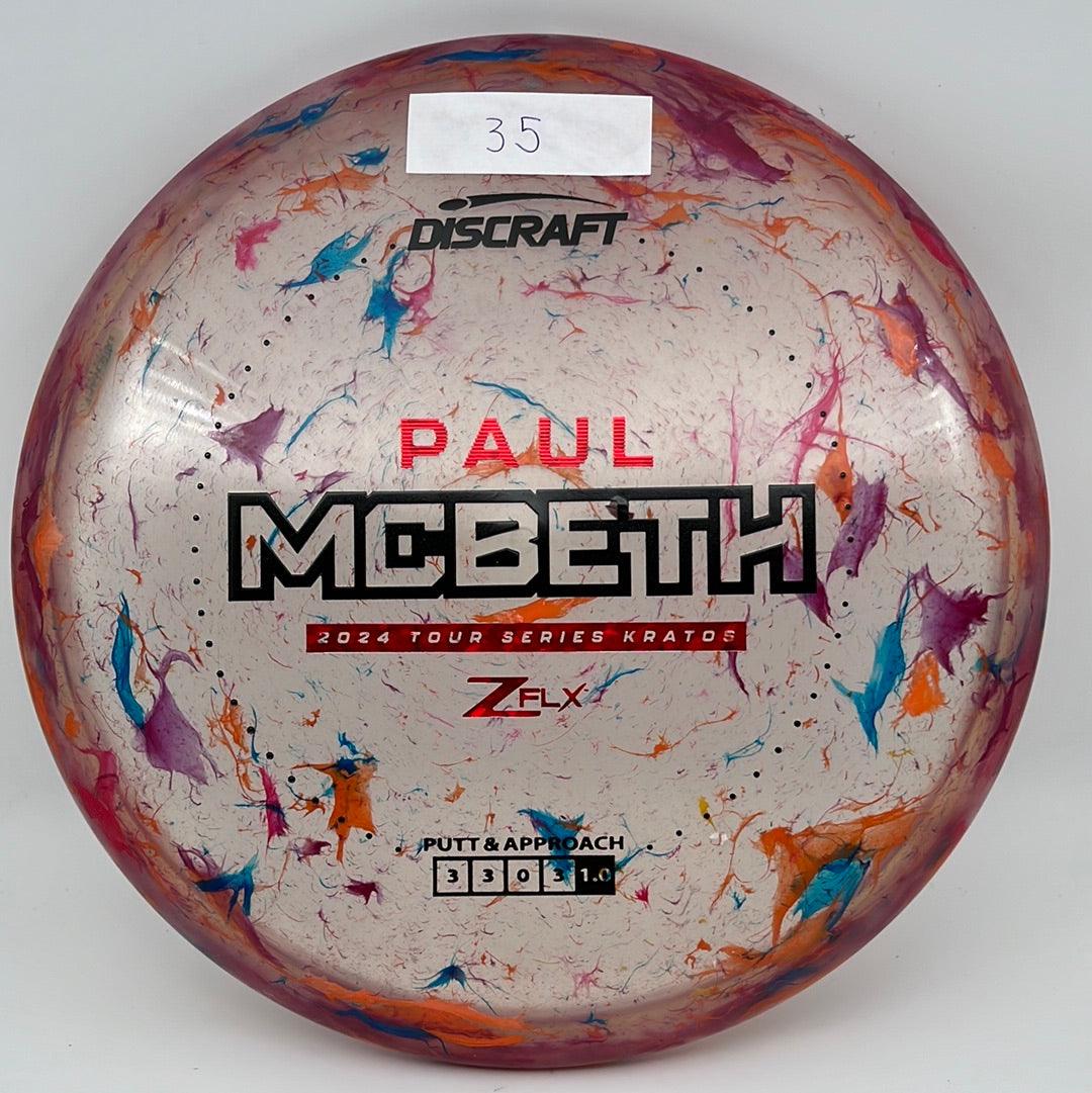 Z FLX Jawbreaker Kratos - Tour Series Paul Mcbeth 2024