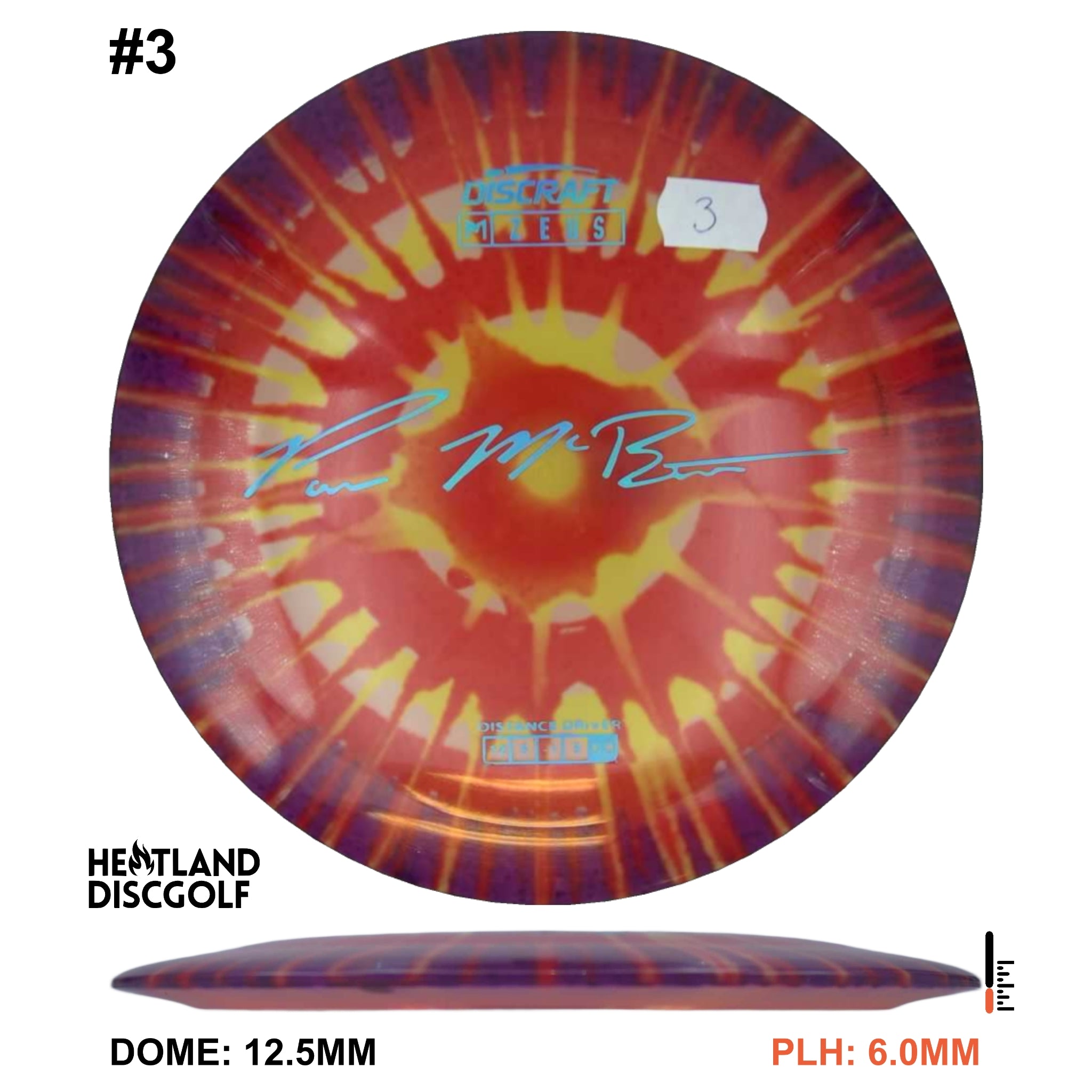 Z Fly Dye Zeus - Paul McBeth