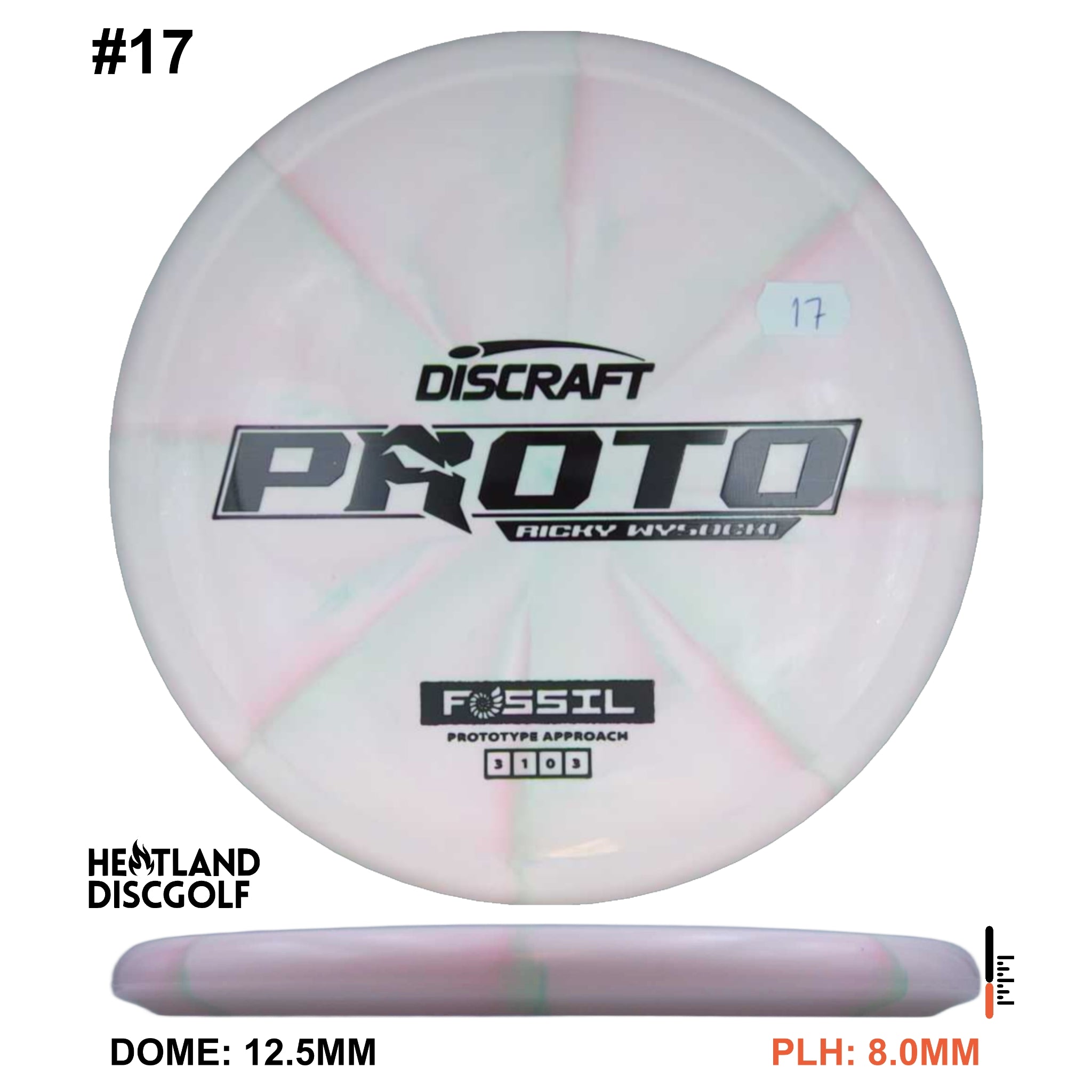 CT Swirl Fossil - Ricky Wysocki Prototype