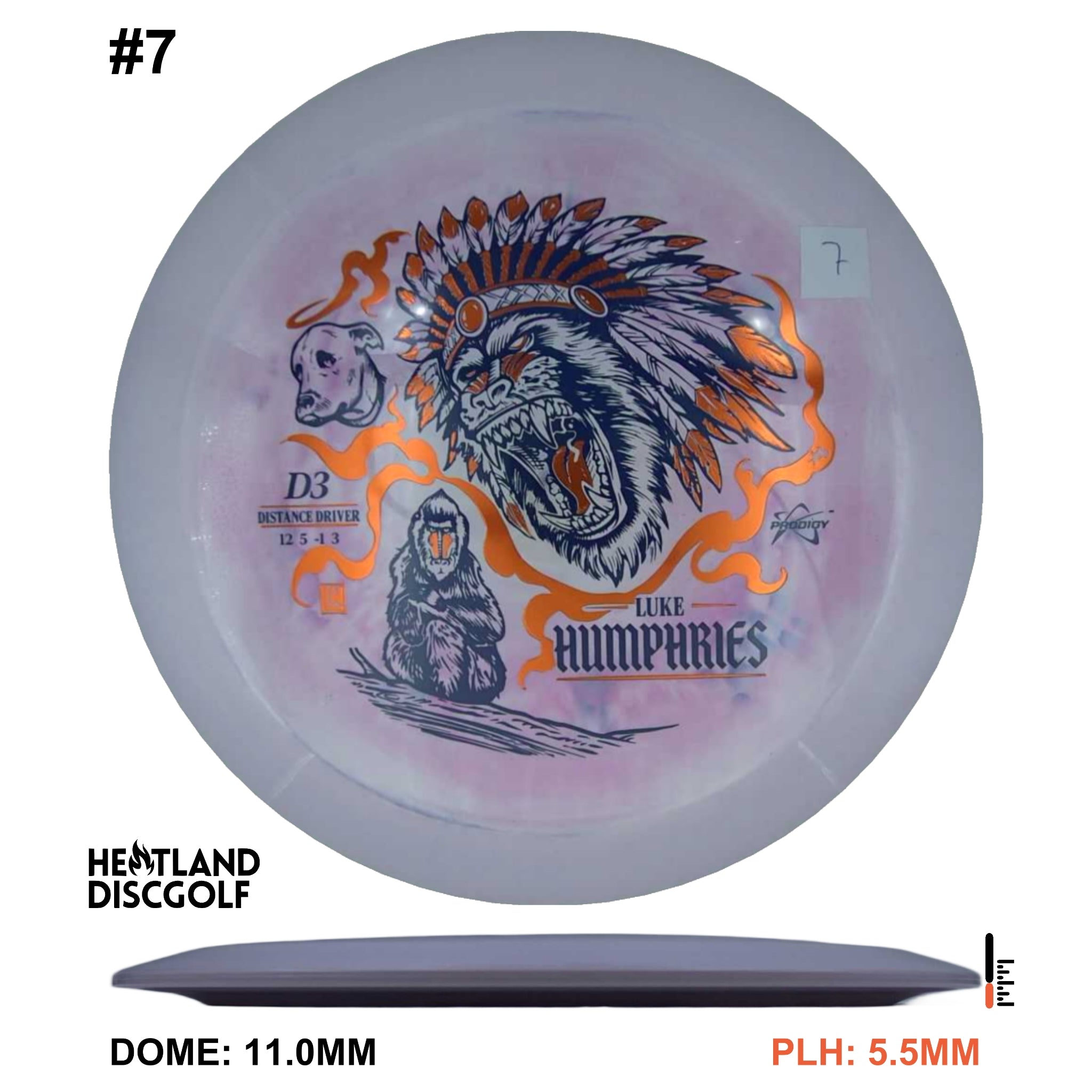D3 500 Spectrum - Luke Humphries 2026 Signature Series