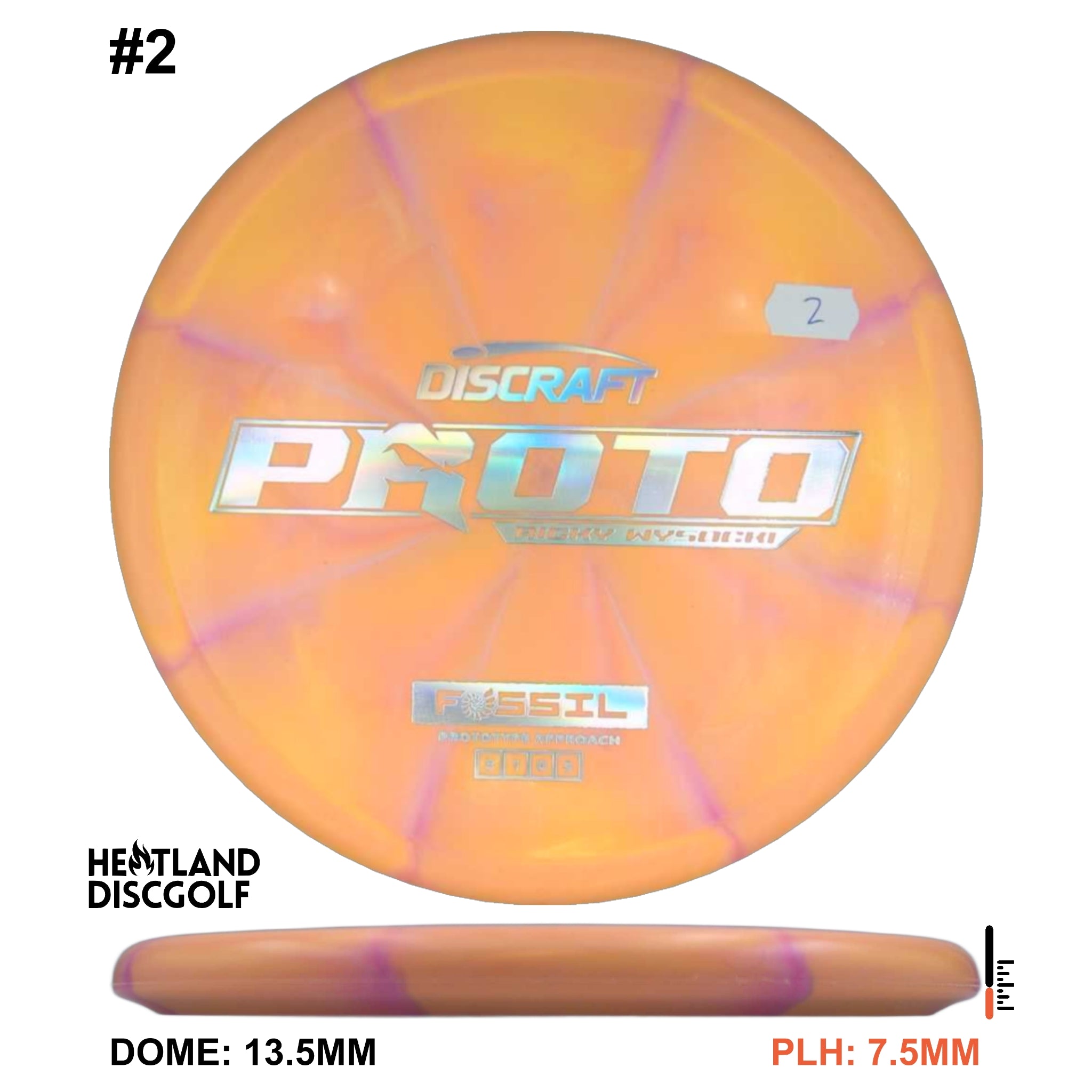 CT Swirl Fossil - Ricky Wysocki Prototype