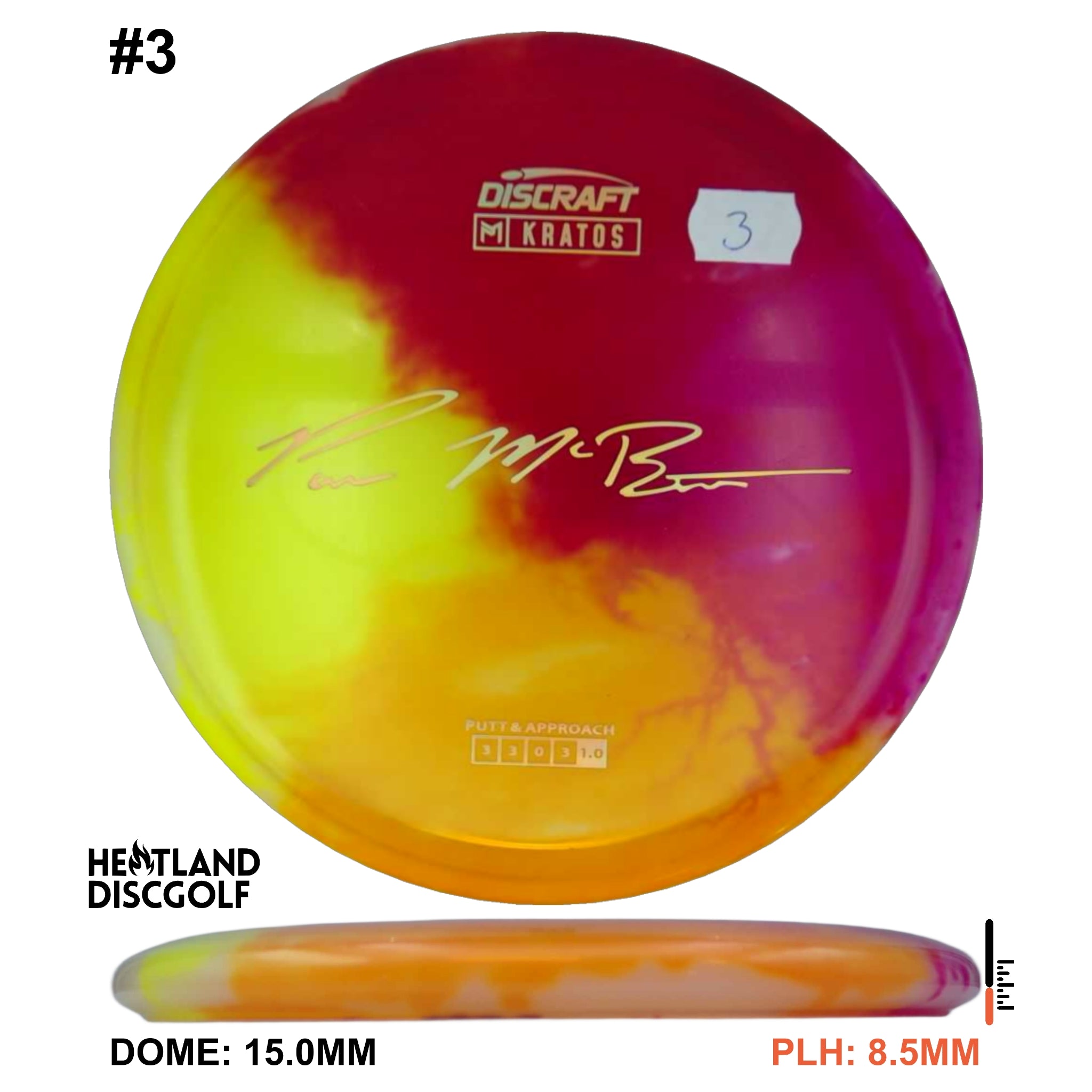 Z Fly Dye Kratos - Paul McBeth