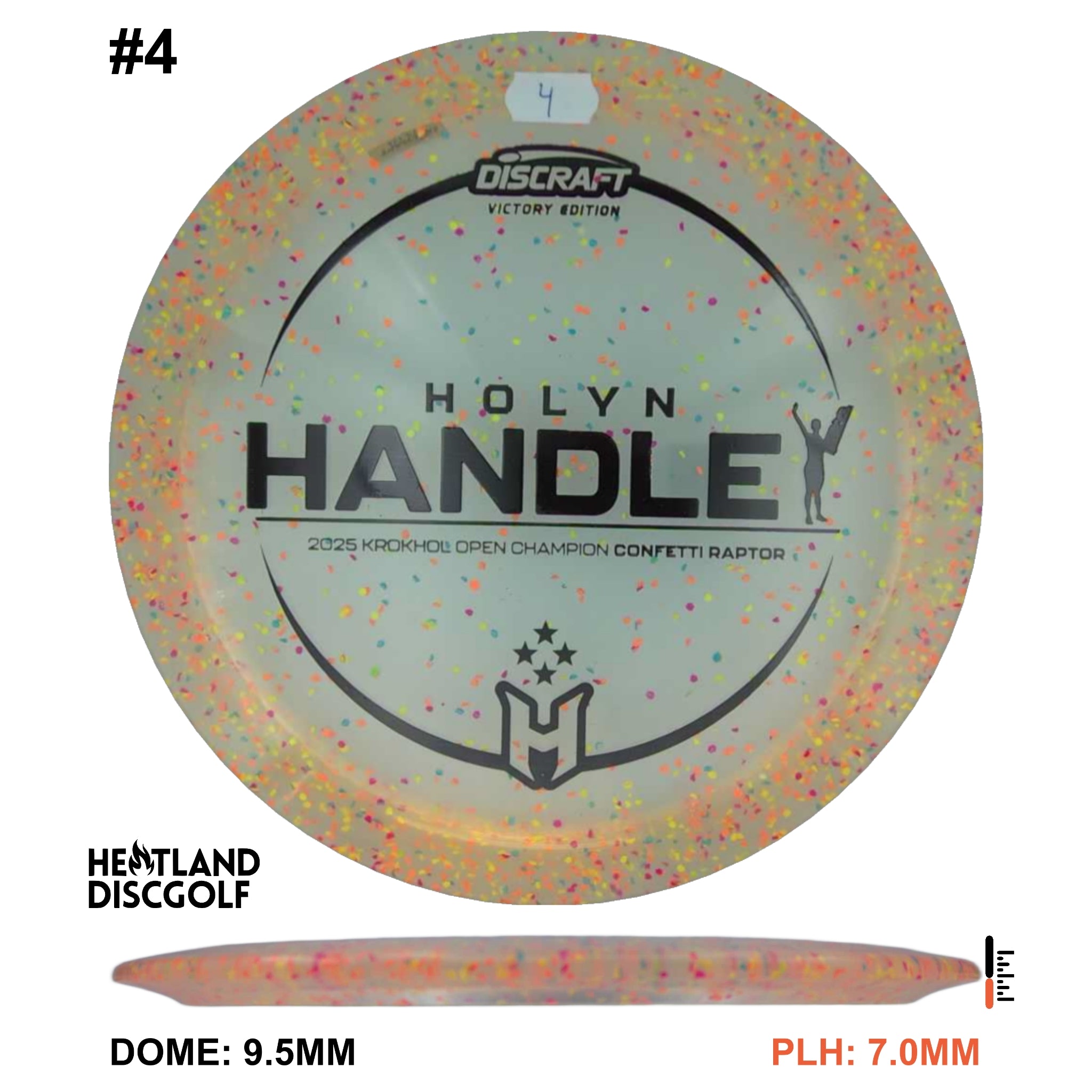 Z FLX Confetti Raptor - Holyn Handle 2025 Krokhol Open Champion