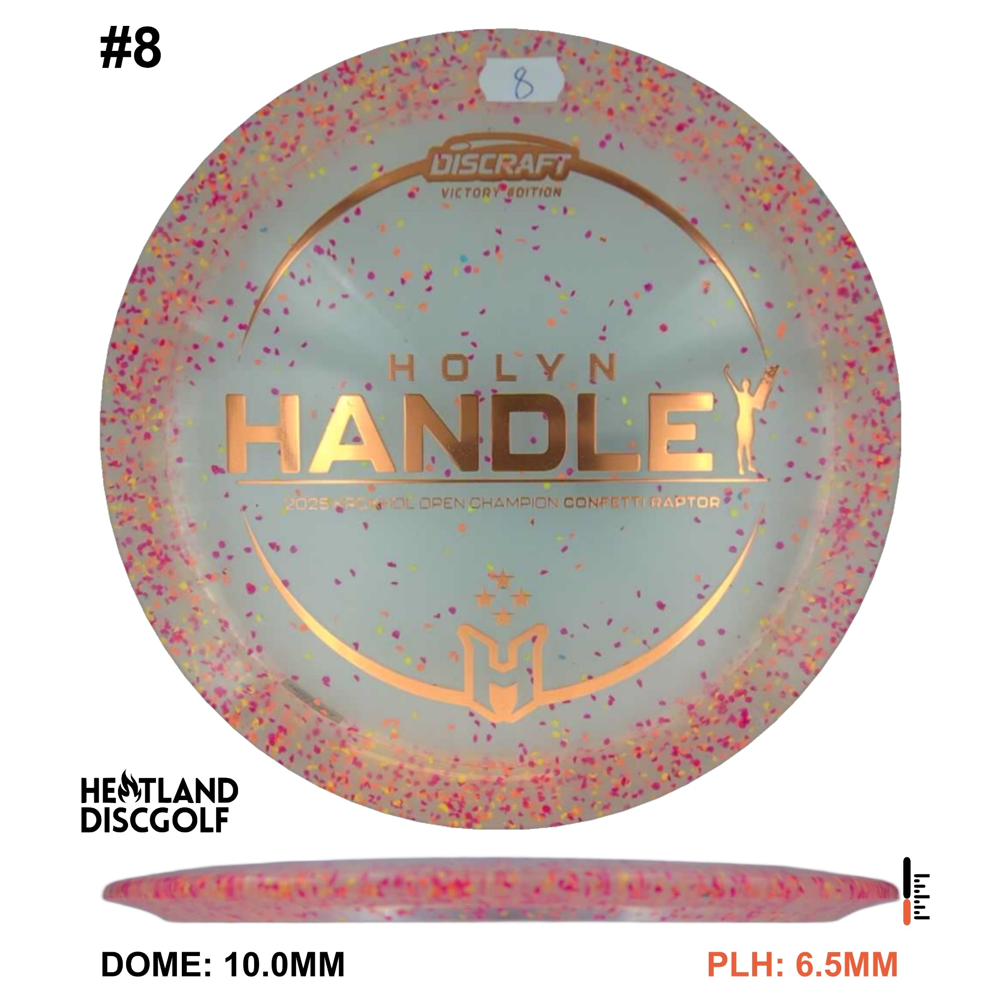 Z FLX Confetti Raptor - Holyn Handle 2025 Krokhol Open Champion