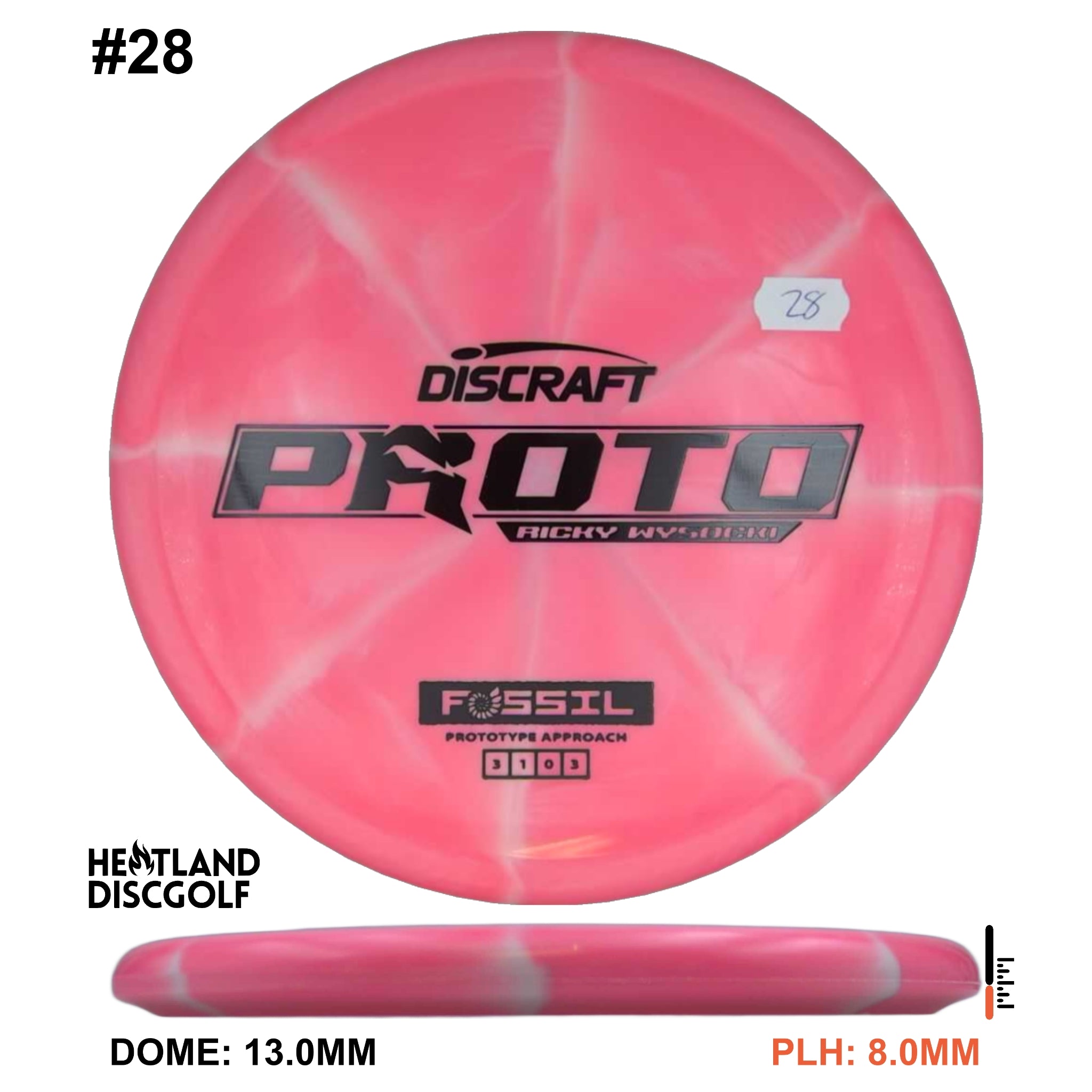 CT Swirl Fossil - Ricky Wysocki Prototype