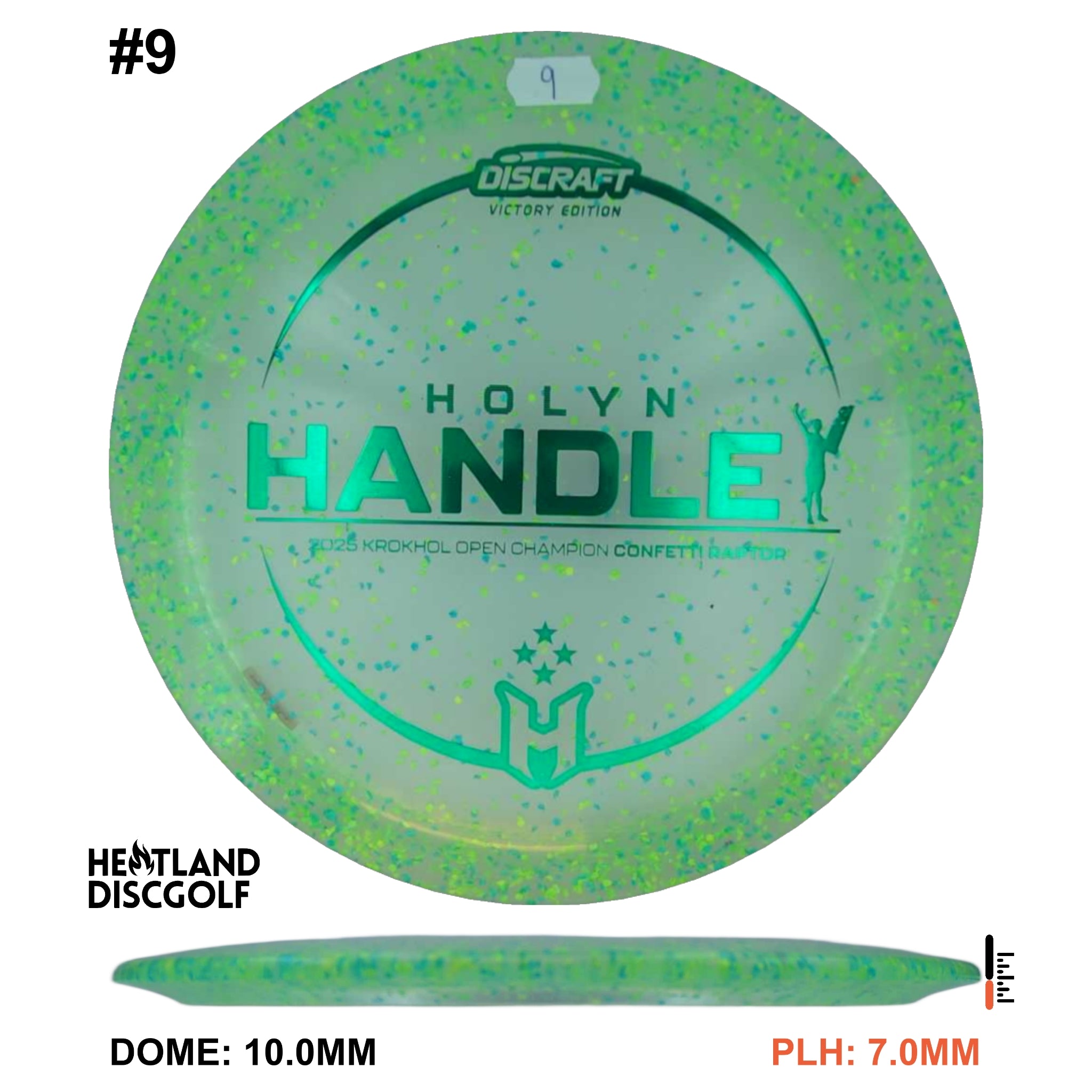 Z FLX Confetti Raptor - Holyn Handle 2025 Krokhol Open Champion