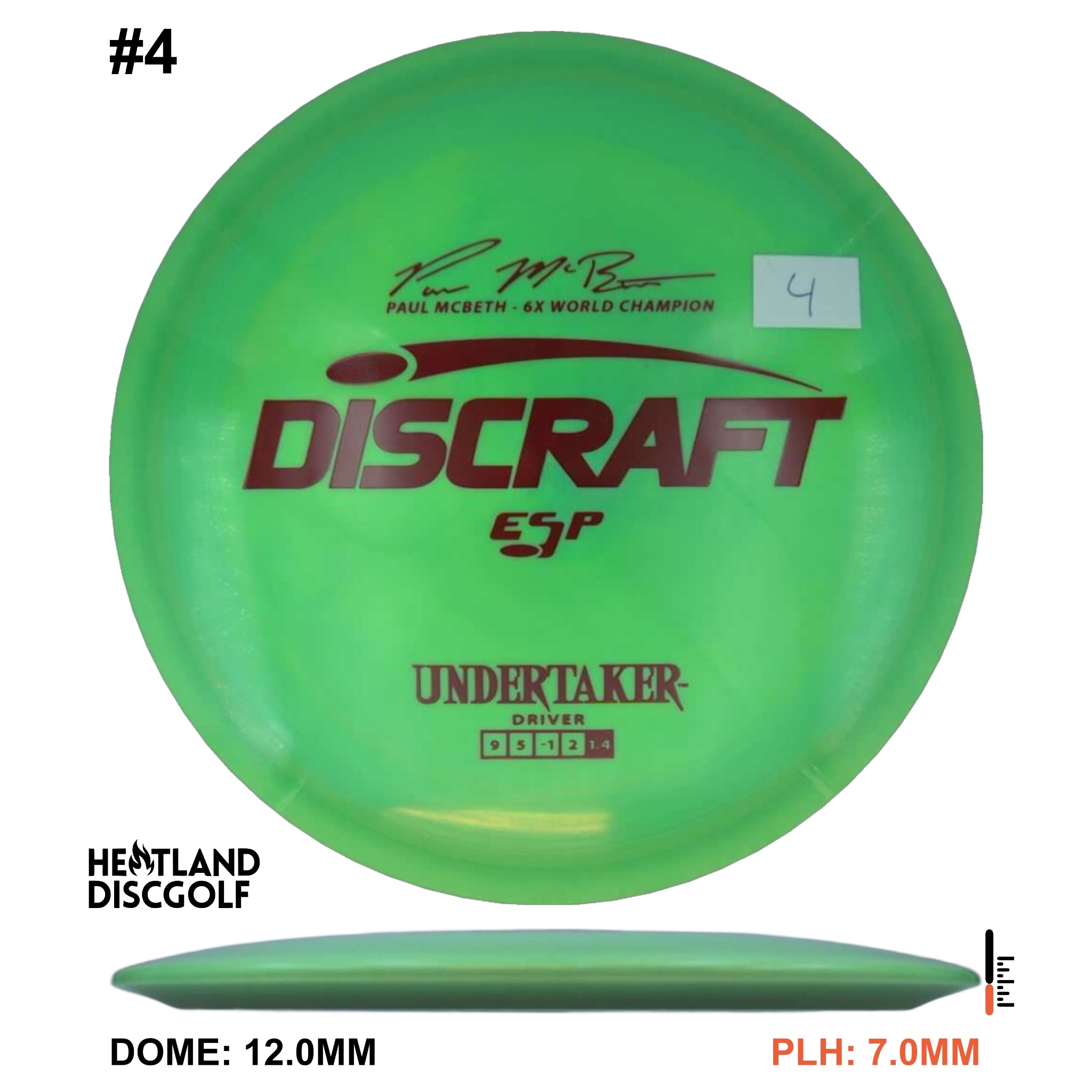 ESP Undertaker - Paul McBeth 6x