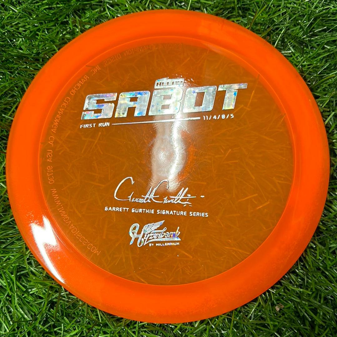 Recon Sabot 1.1 - Garrett Gurthie First Run