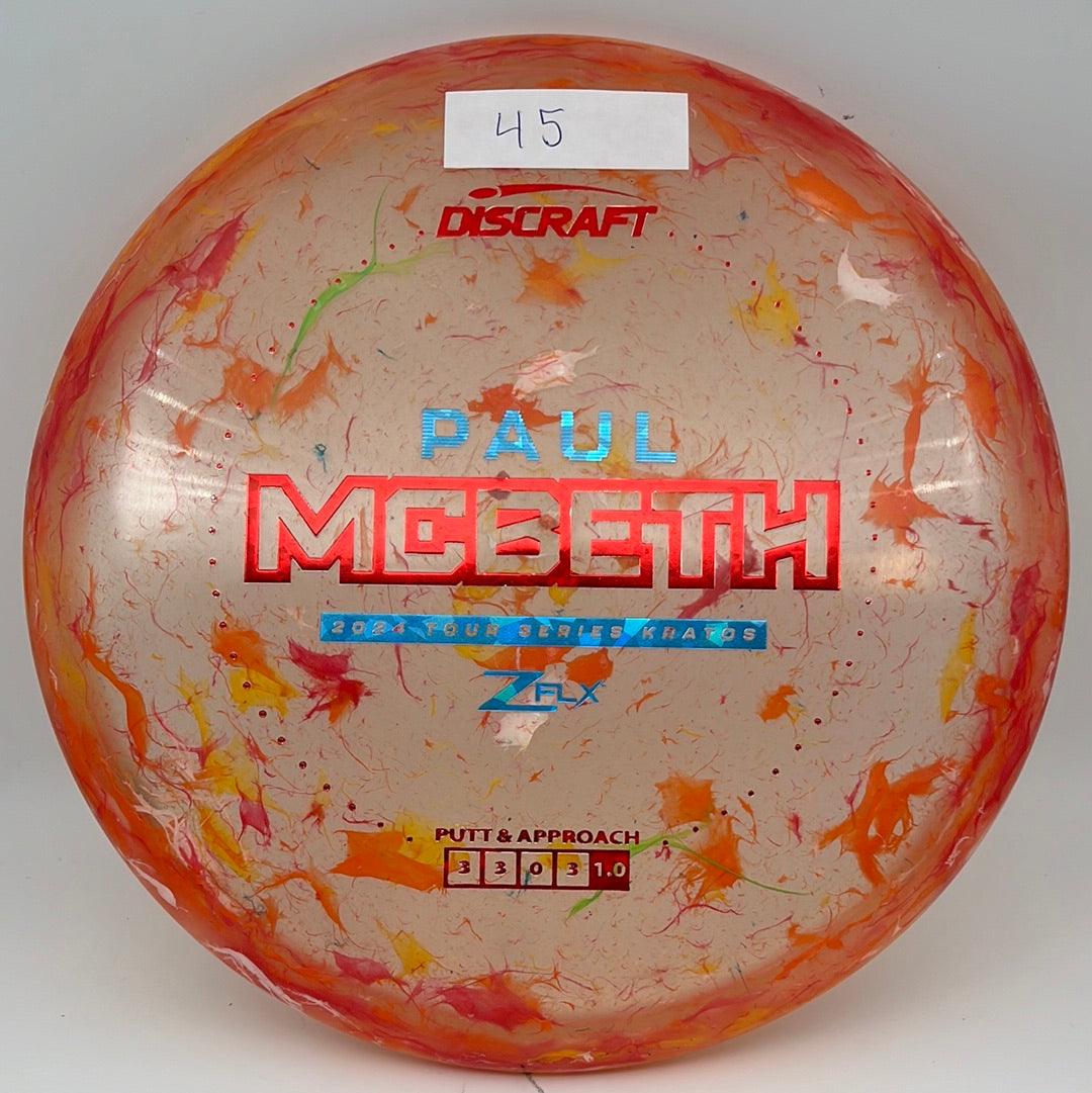 Z FLX Jawbreaker Kratos - Tour Series Paul Mcbeth 2024