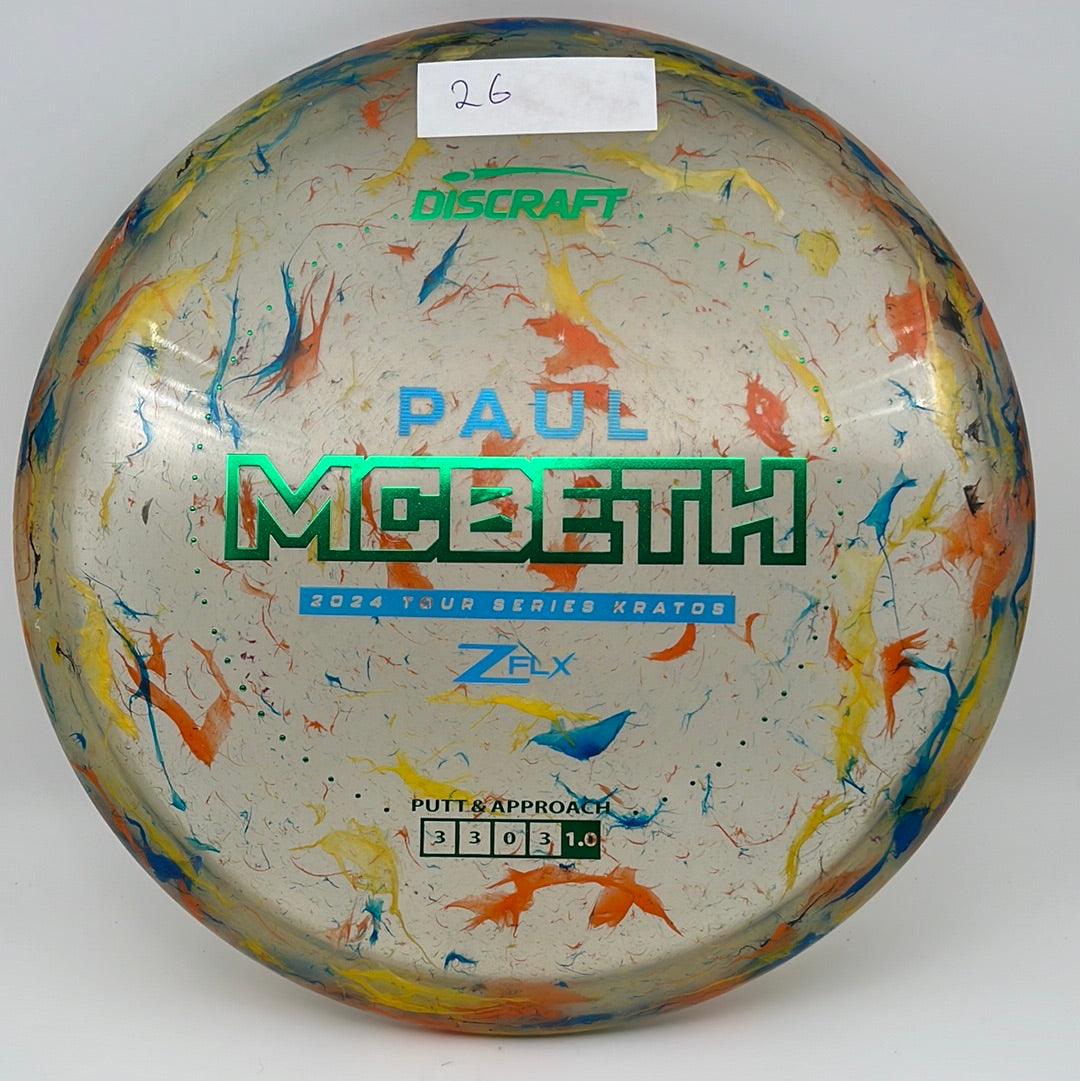 Z FLX Jawbreaker Kratos - Tour Series Paul Mcbeth 2024