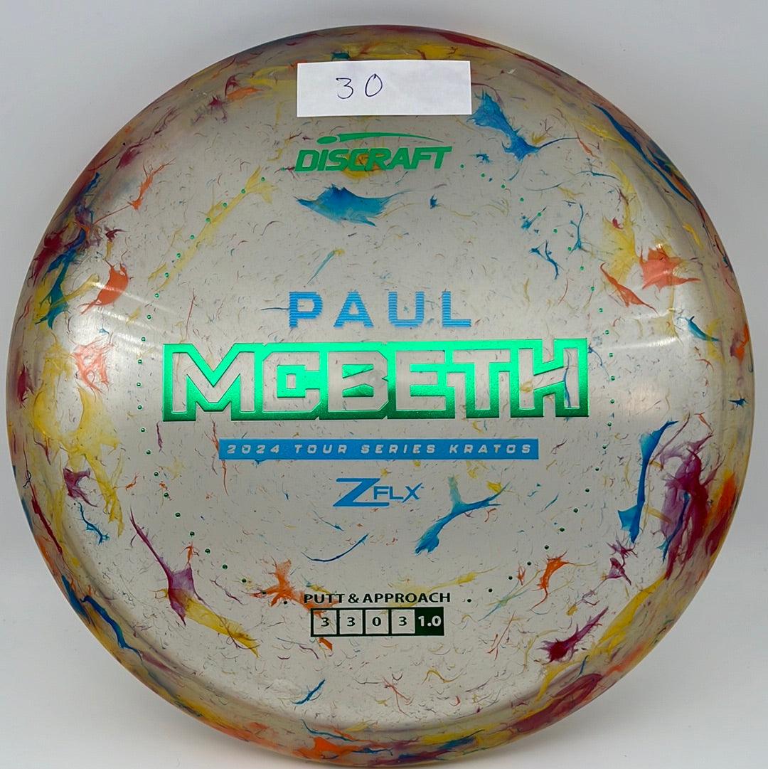 Z FLX Jawbreaker Kratos - Tour Series Paul Mcbeth 2024