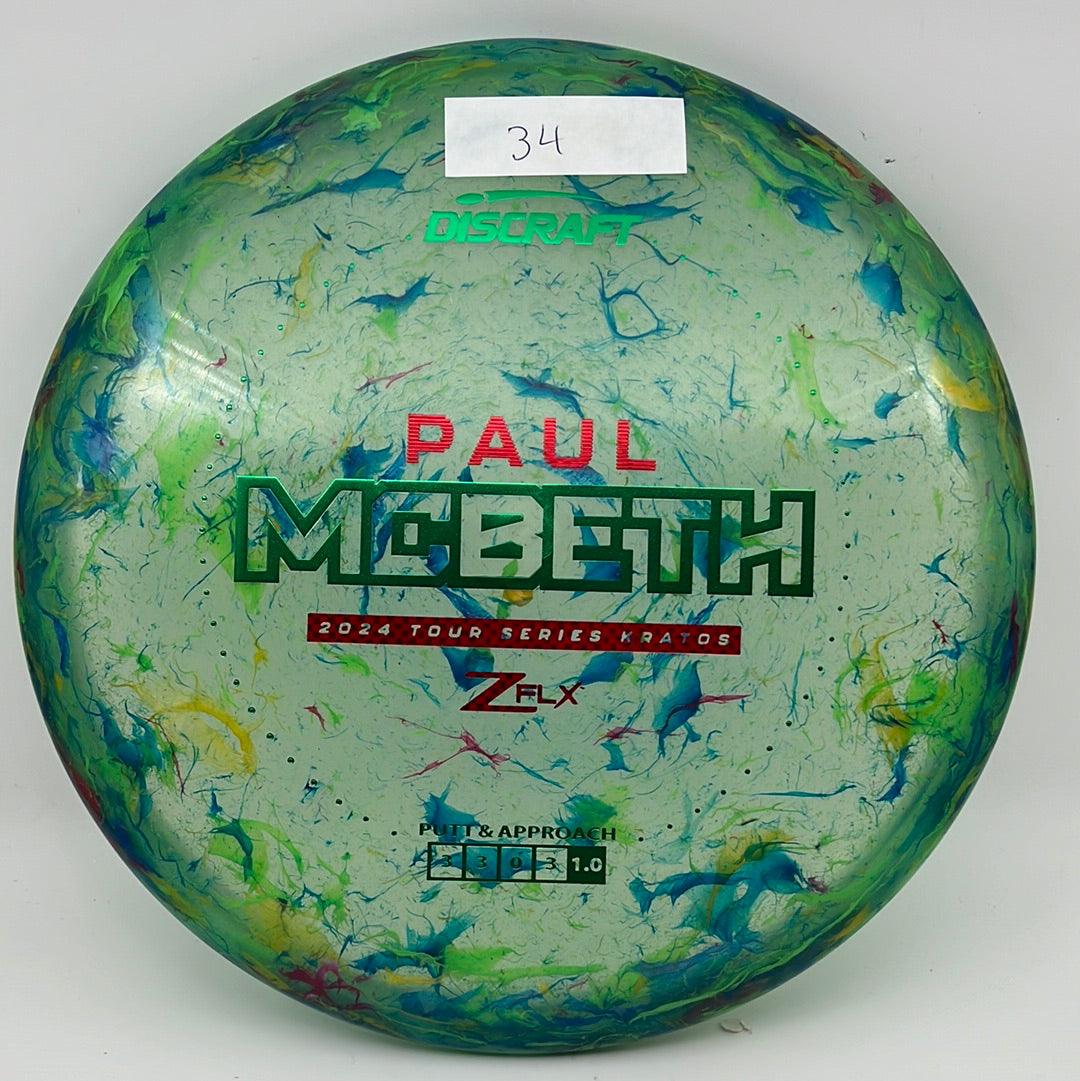 Z FLX Jawbreaker Kratos - Tour Series Paul Mcbeth 2024