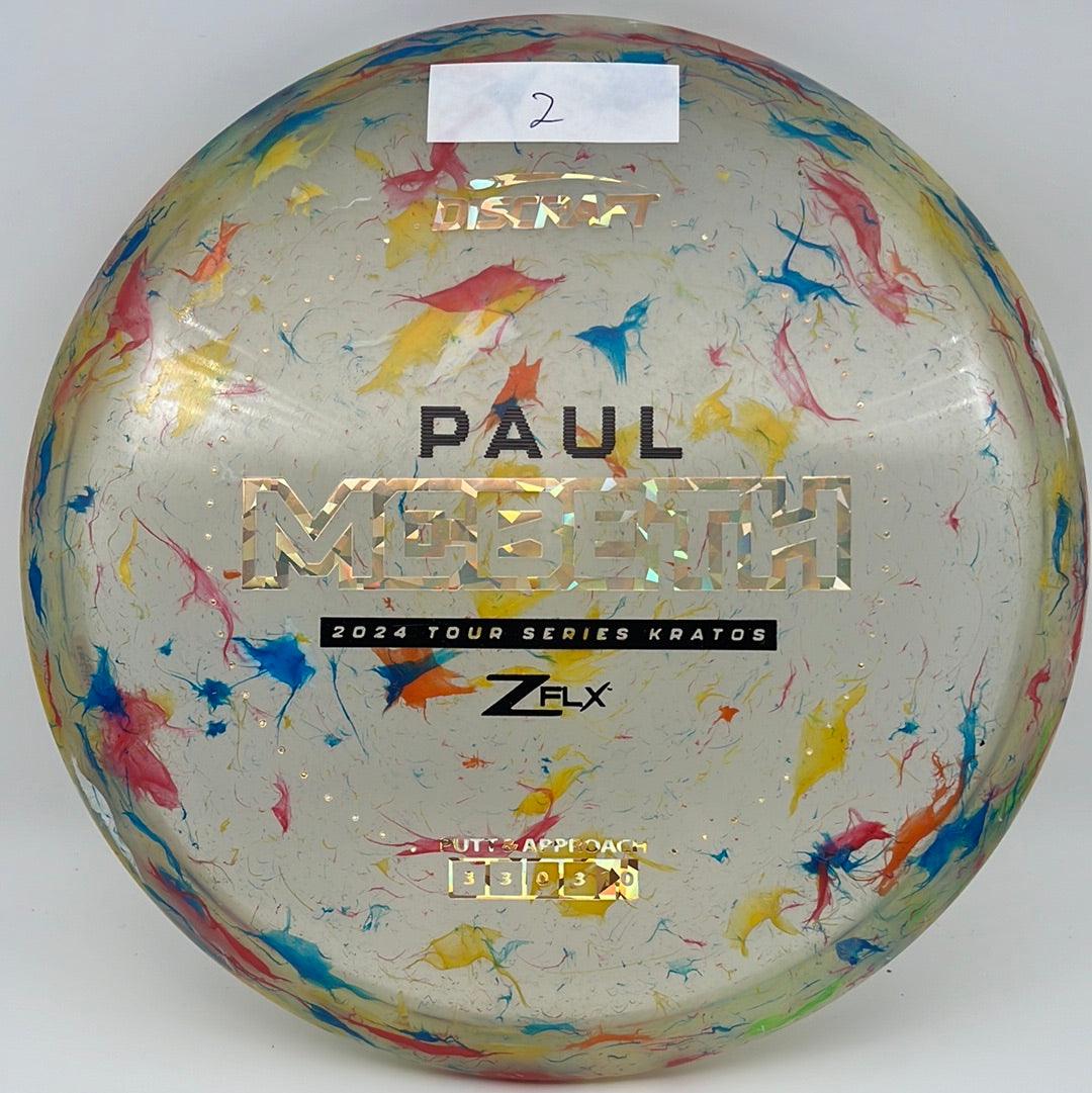 Z FLX Jawbreaker Kratos - Tour Series Paul Mcbeth 2024