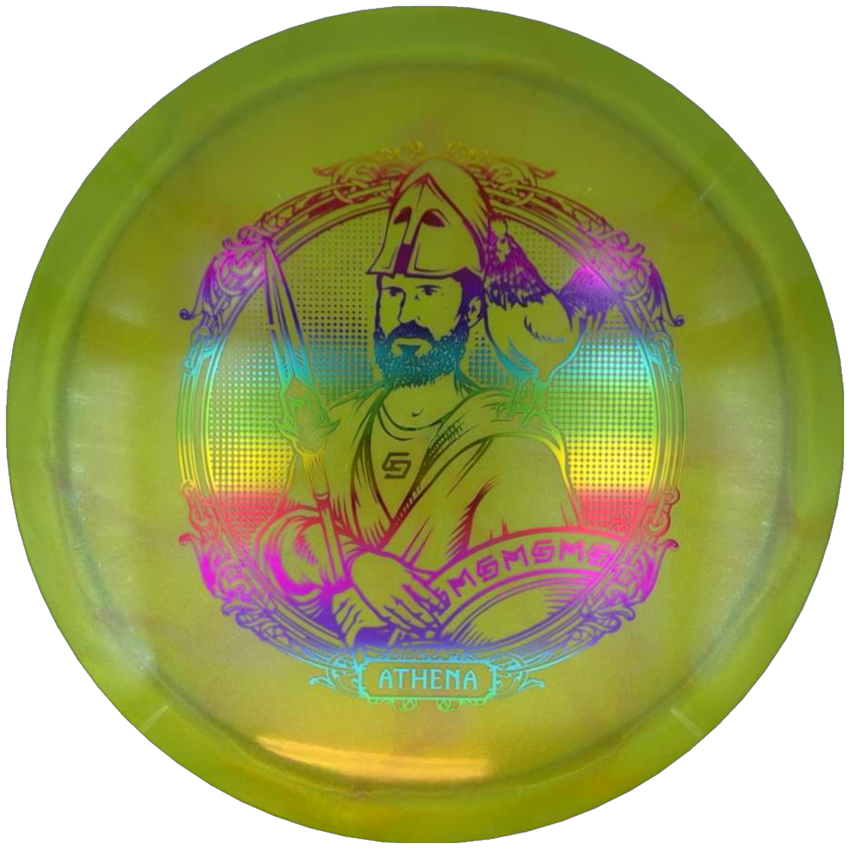 Z Metallic Swirl Athena - Paul McBeth & Chris Dickerson Collaboration