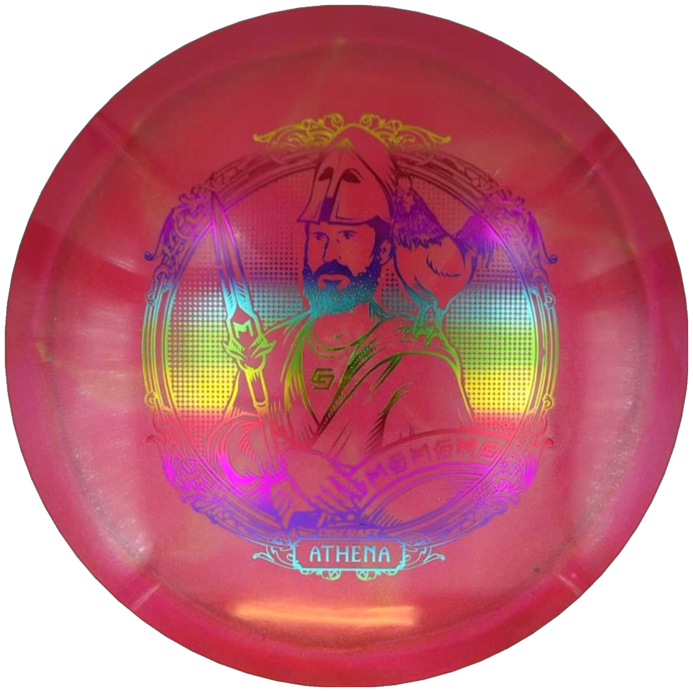 Z Metallic Swirl Athena - Paul McBeth & Chris Dickerson Collaboration