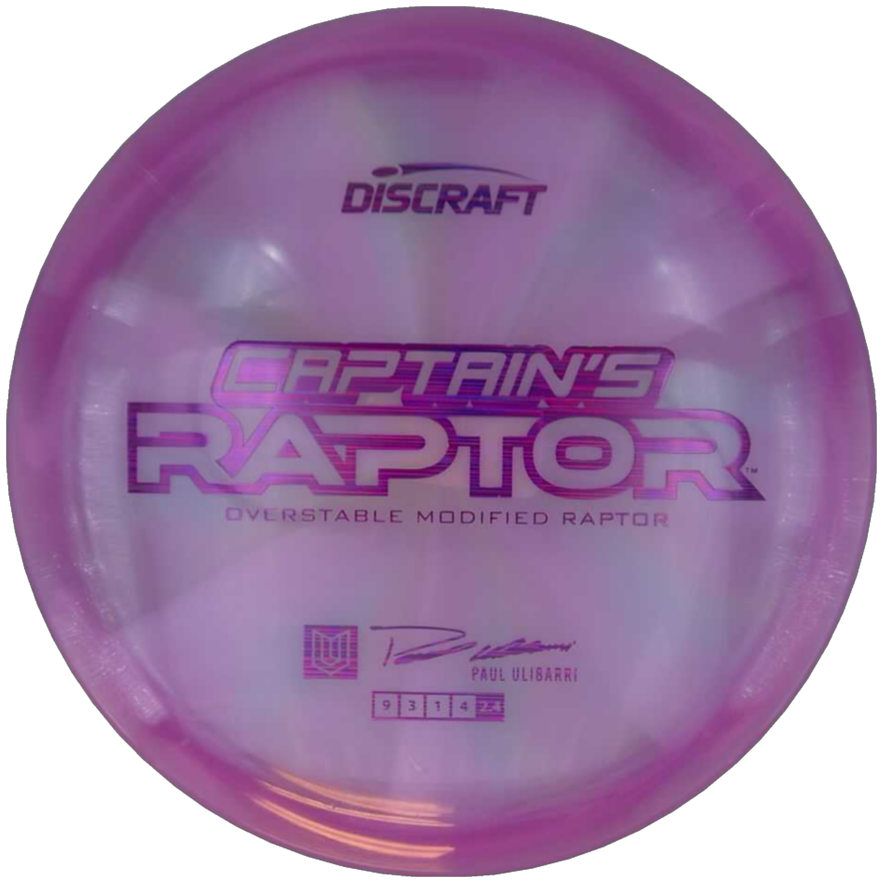 Z Swirl Captain's Raptor - Paul Ulibarri tour series 2025