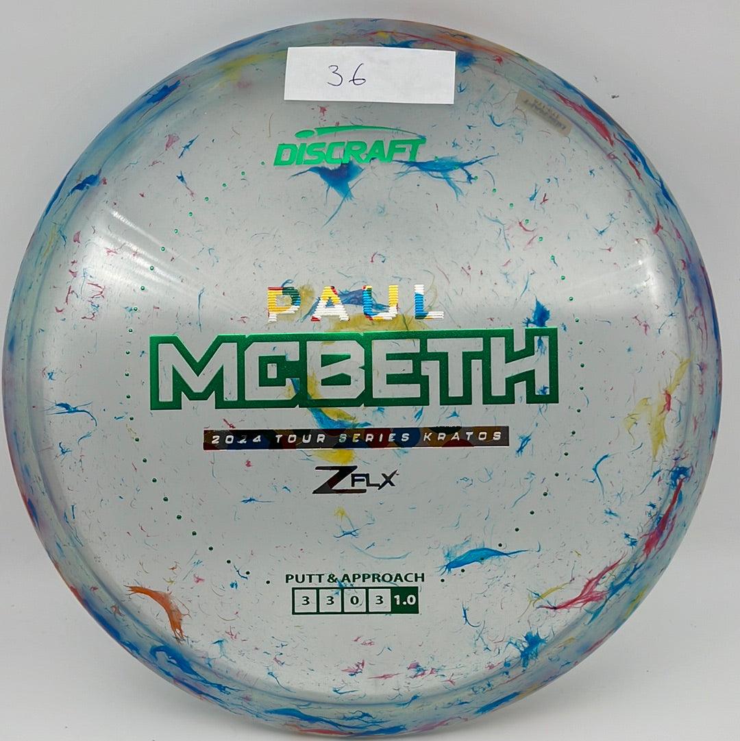 Z FLX Jawbreaker Kratos - Tour Series Paul Mcbeth 2024