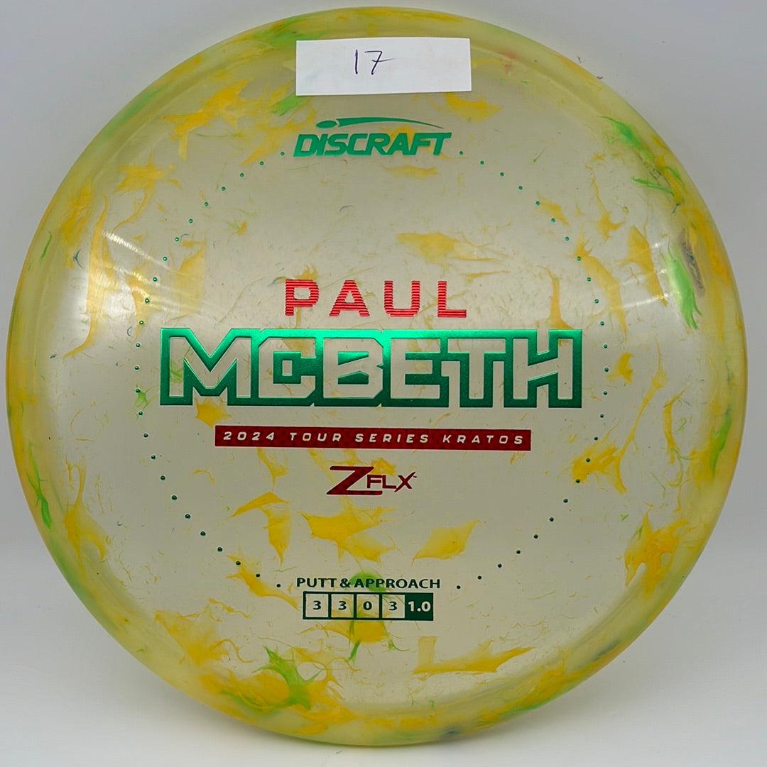 Z FLX Jawbreaker Kratos - Tour Series Paul Mcbeth 2024