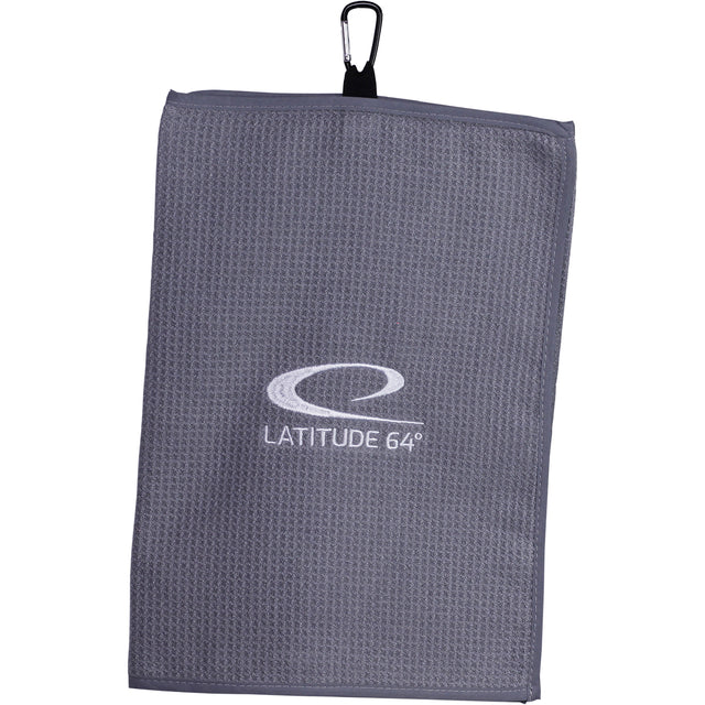 Latitude 64 Foldable Clip-On Disc Golf Towel