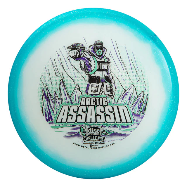 C-Line Metal Flake Horizon P2x - Arctic Assassin Discmania Challenge