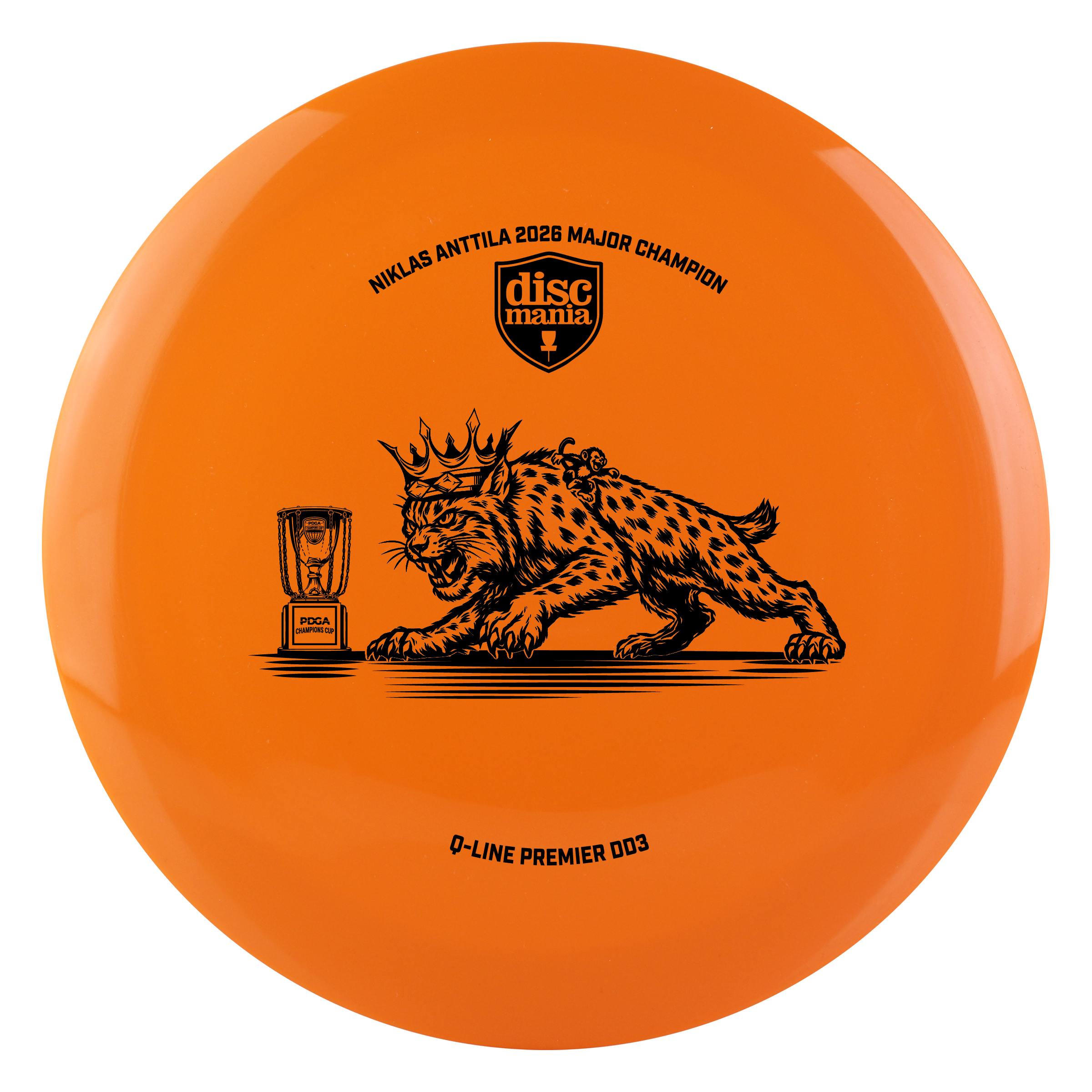 PRE-ORDER: Q-line Premier DD3 - Niklas Anttila Triumph Series 2026 PDGA Champions Cup