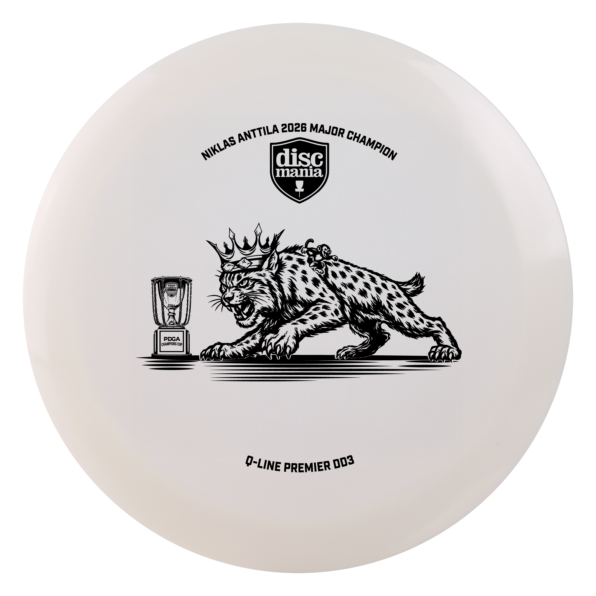 PRE-ORDER: Q-line Premier DD3 - Niklas Anttila Triumph Series 2026 PDGA Champions Cup