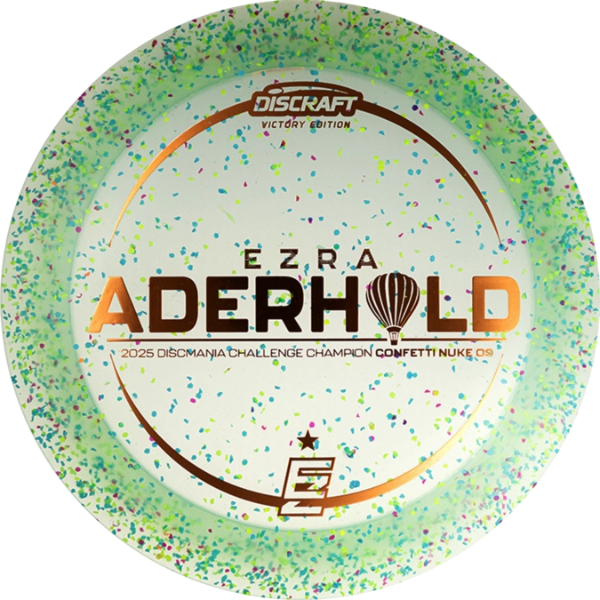Z FLX Confetti Nuke OS - Ezra Aderhold Discmania Challenge 2025 Champion