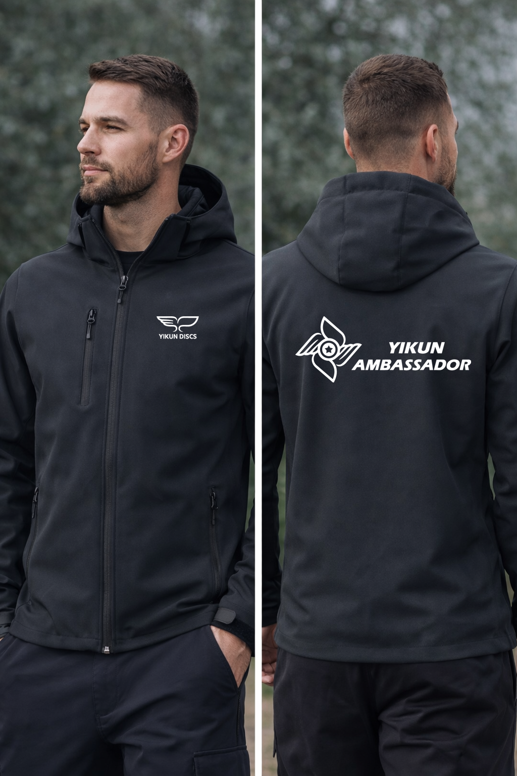 Yikun Discs Ambassador Softshell Jacket
