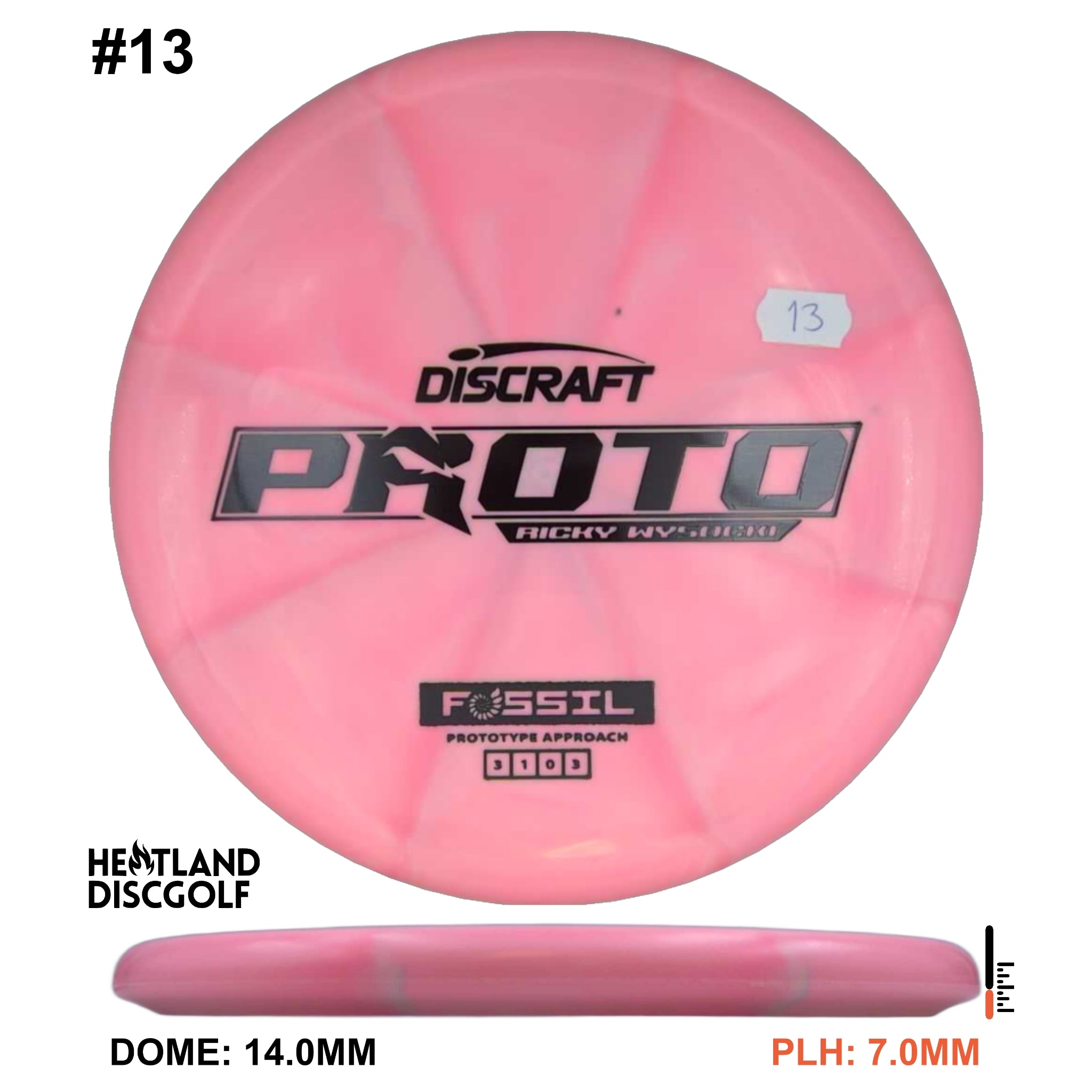 CT Swirl Fossil - Ricky Wysocki Prototype