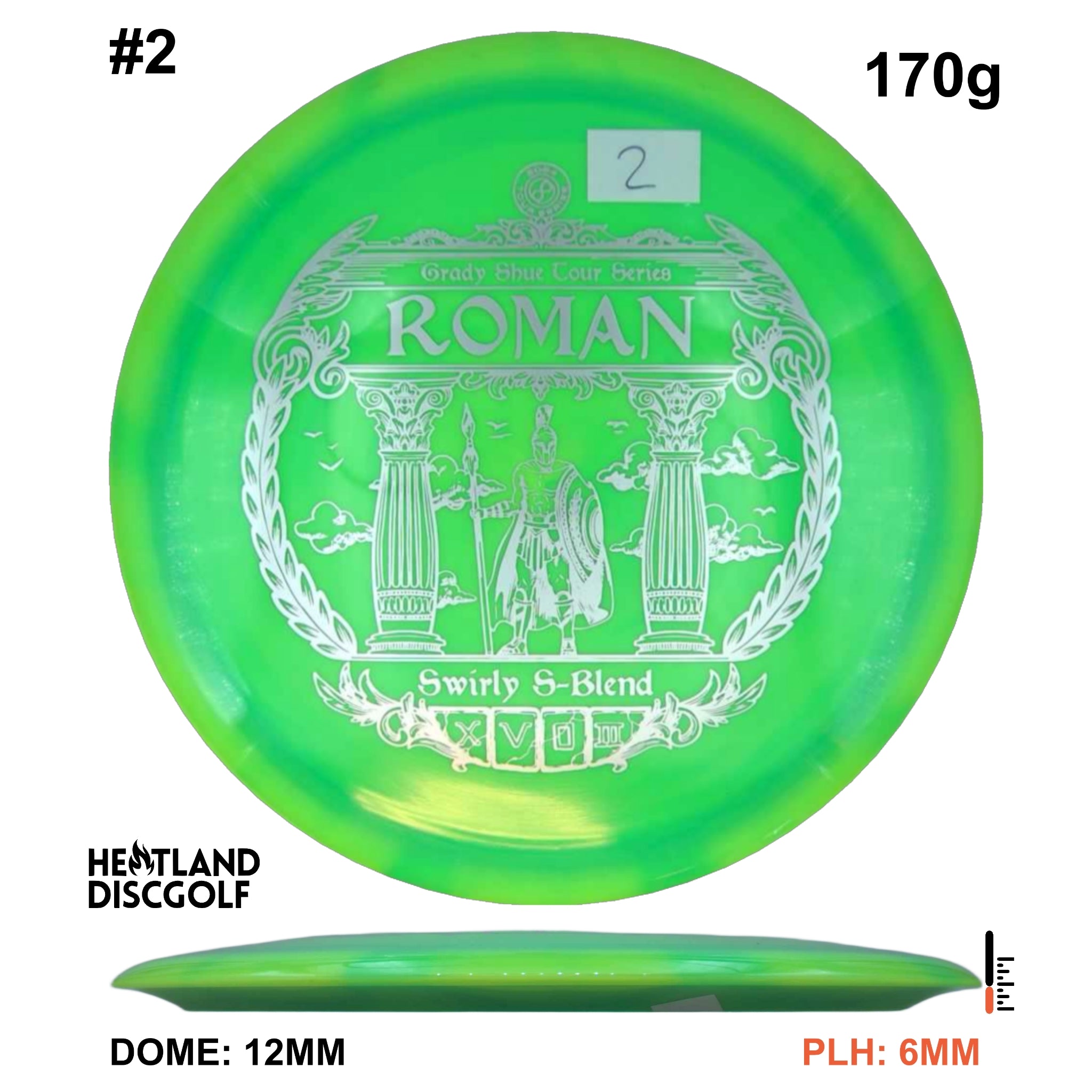 Swirly S-Blend Roman - Grady Shue Signature Tour Series