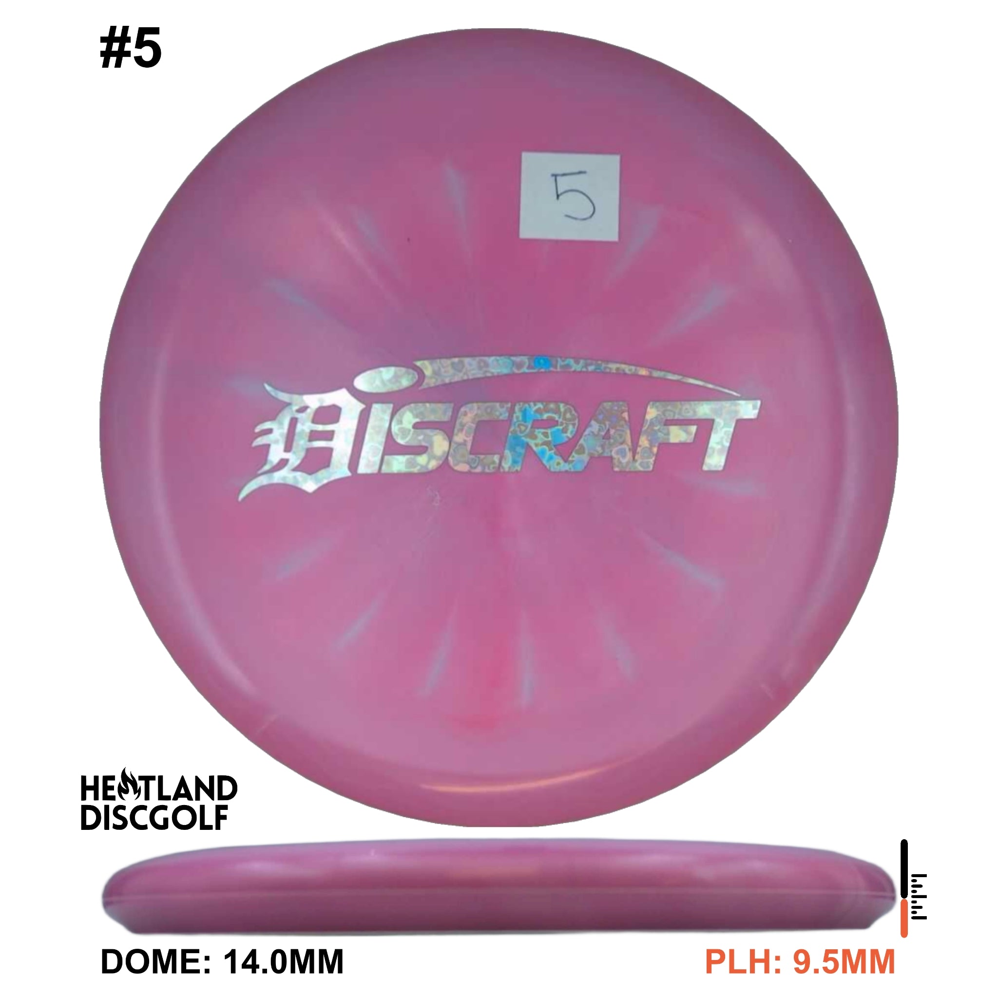 ESP Swirl Challenger OS - Discraft Stamp