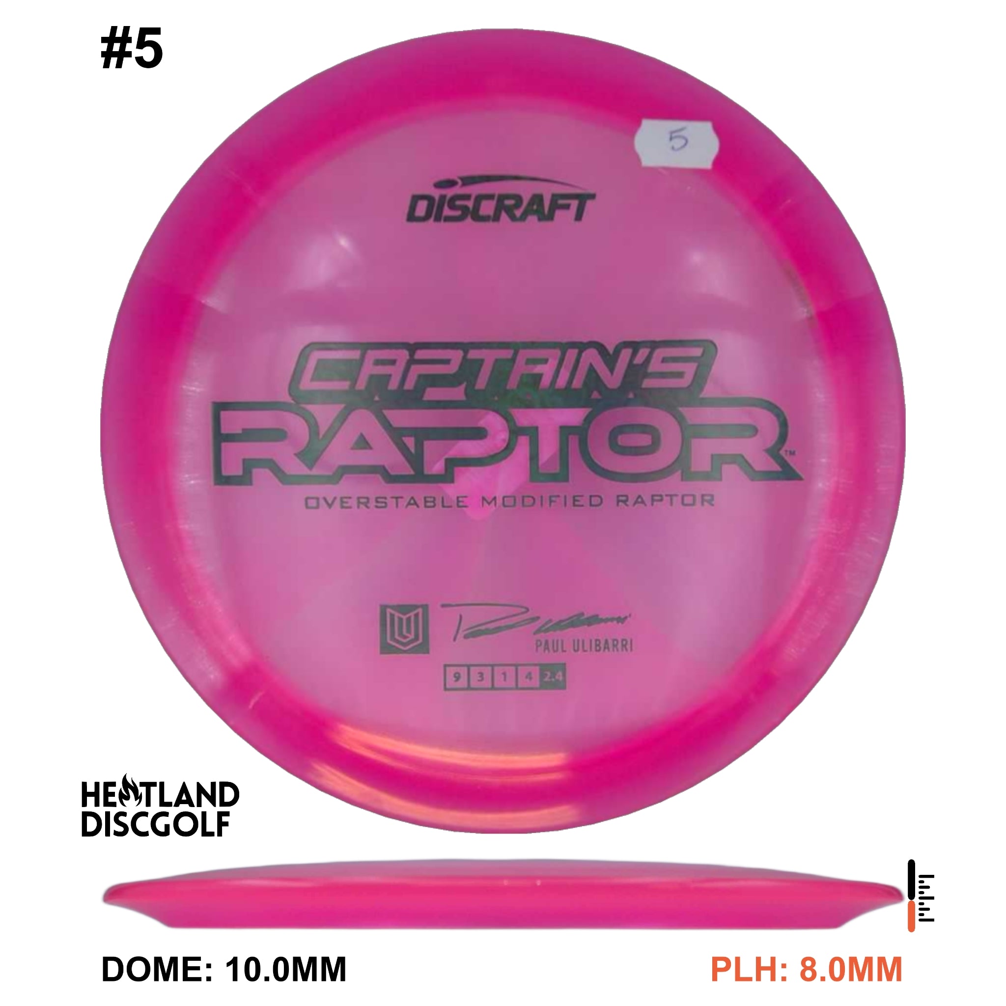 Z Swirl Captain's Raptor - Paul Ulibarri tour series 2025