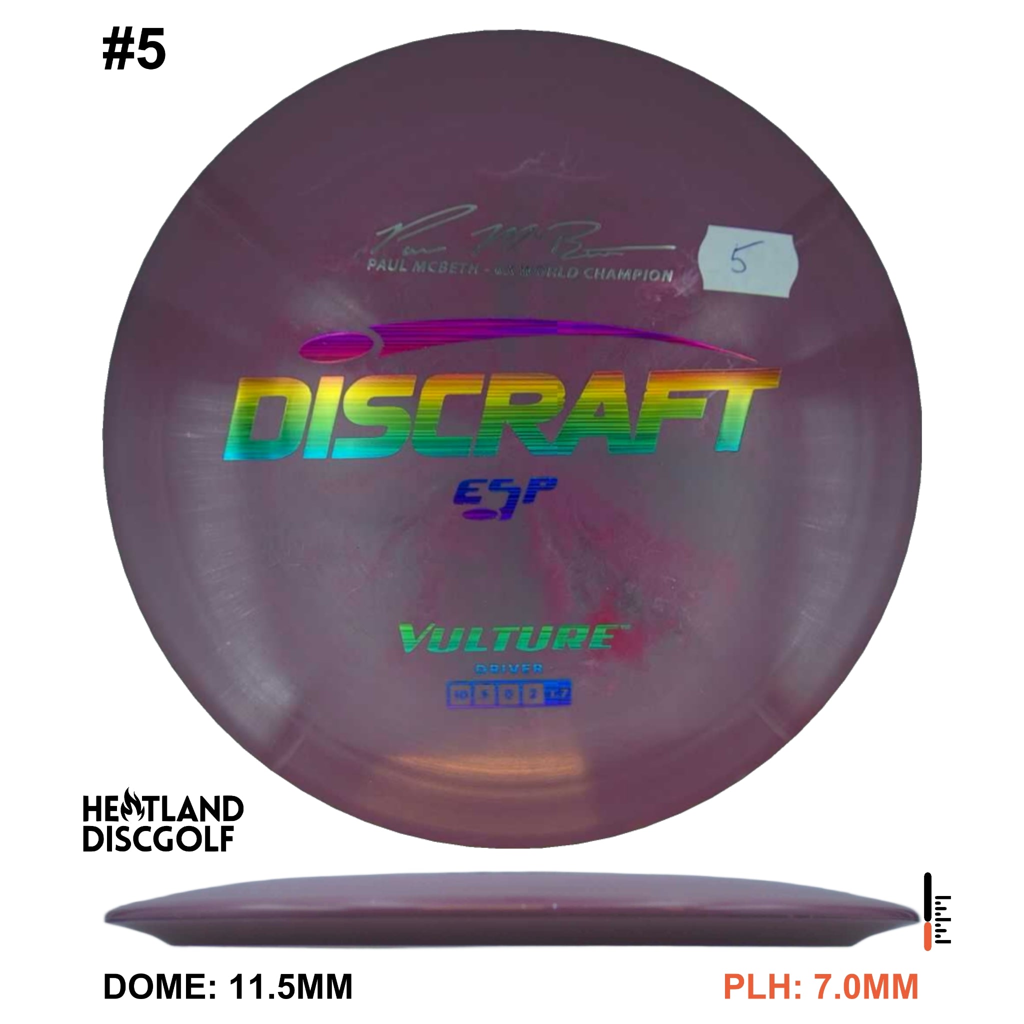 ESP Vulture - Paul McBeth 6x