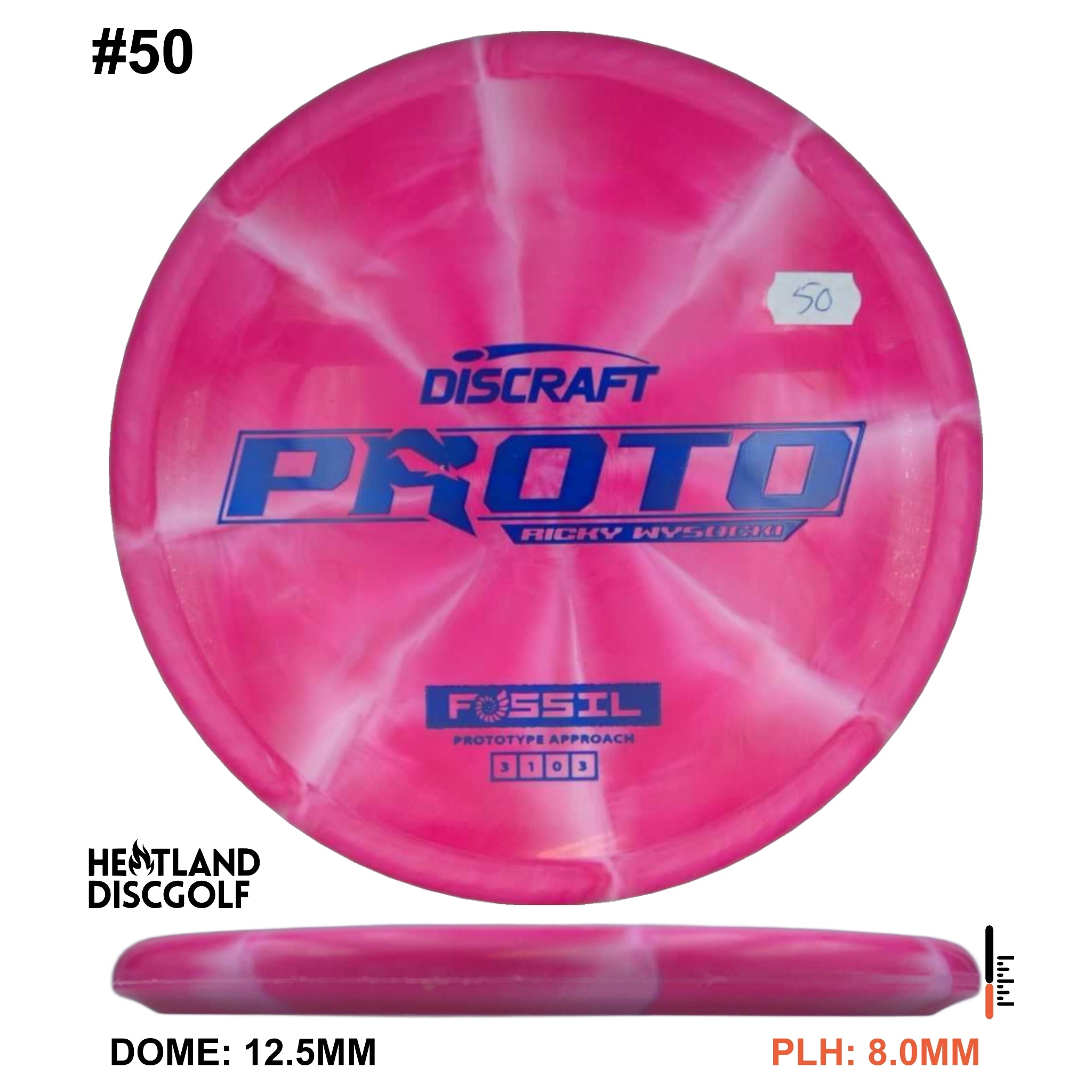 CT Swirl Fossil - Ricky Wysocki Prototype