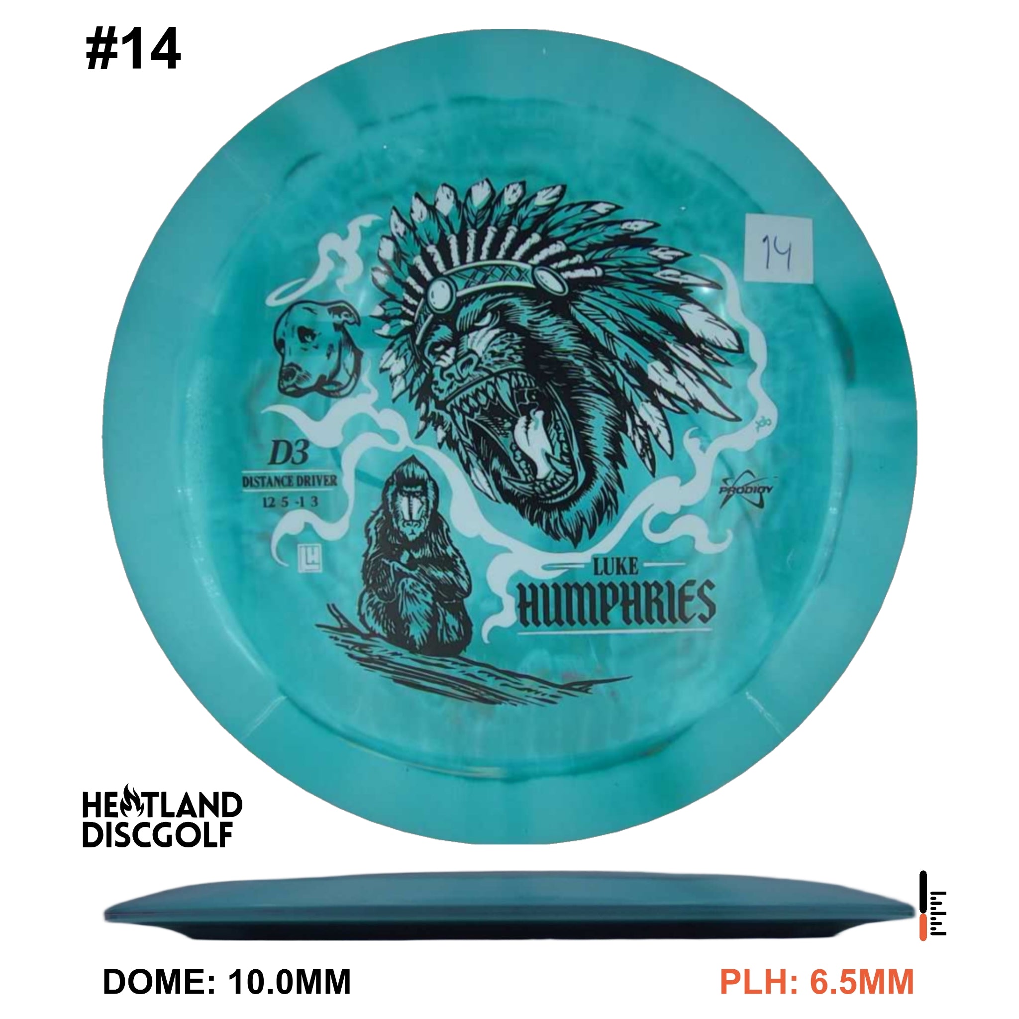 D3 500 Spectrum - Luke Humphries 2026 Signature Series