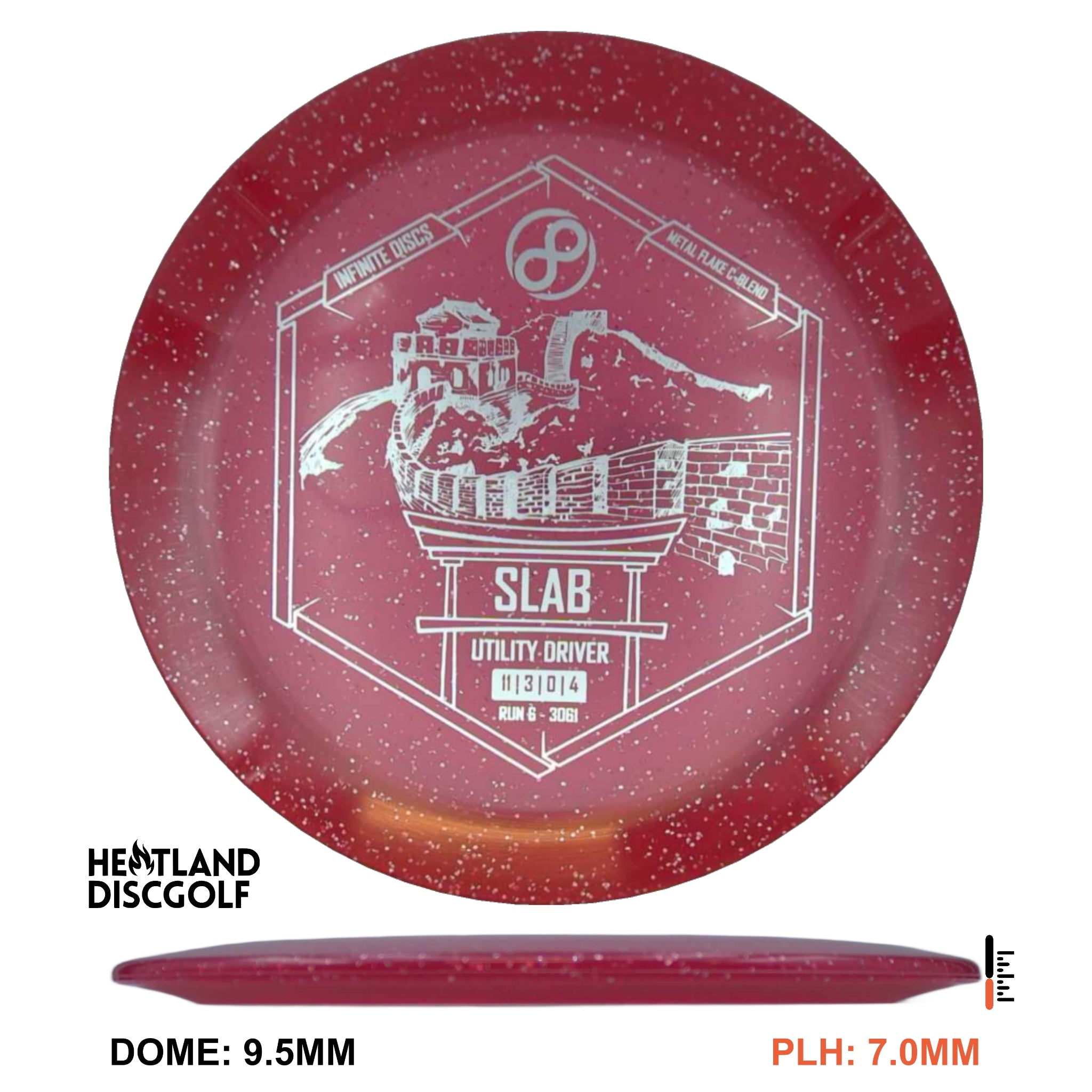 Metal Flake C-Blend Slab