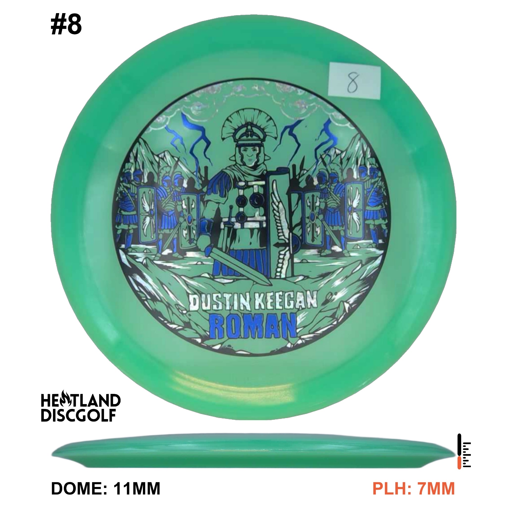 Metal Flake Glow C-Blend Roman Dustin Keegan Signature