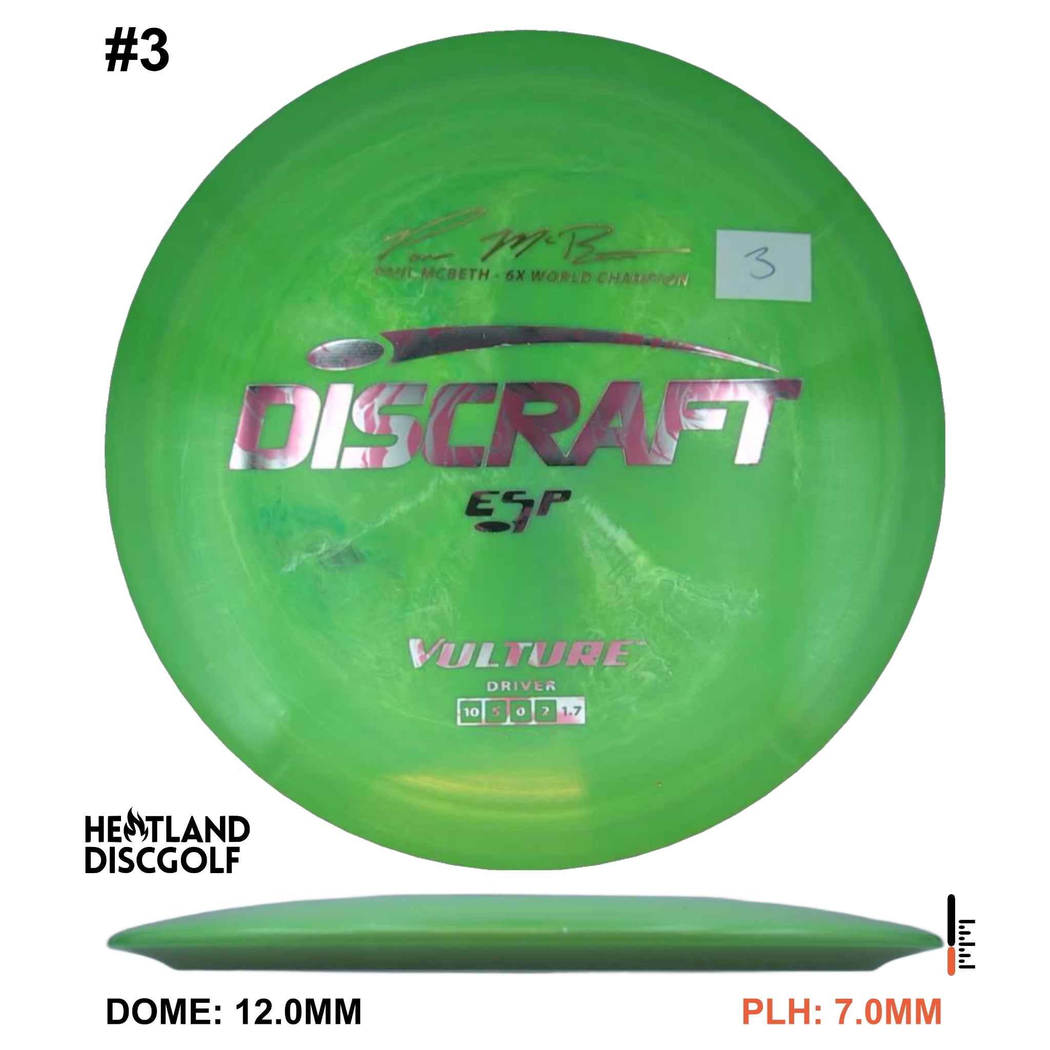 ESP Vulture - Paul McBeth 6x