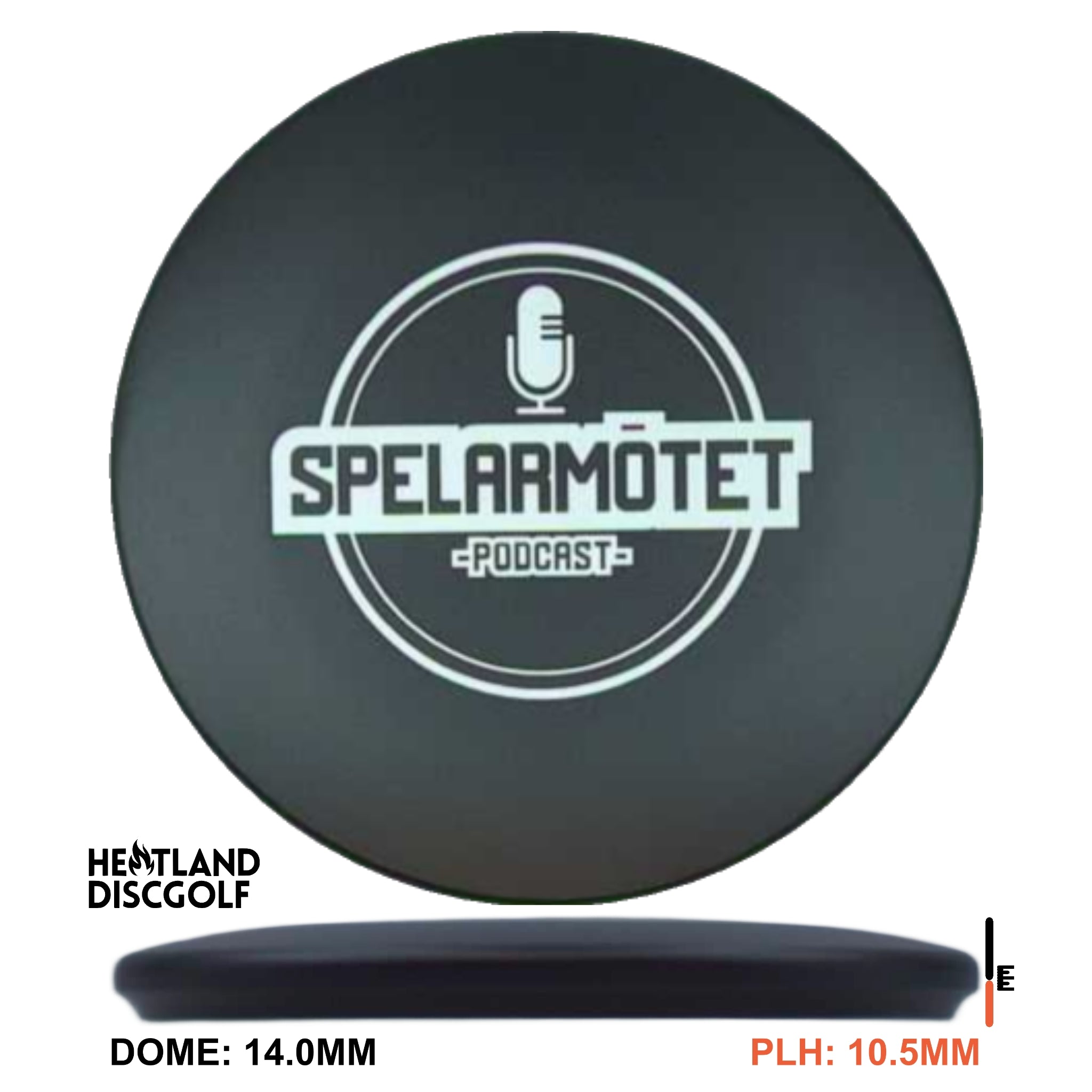Spelarmötet - Discgolf Metal Mini-Marker
