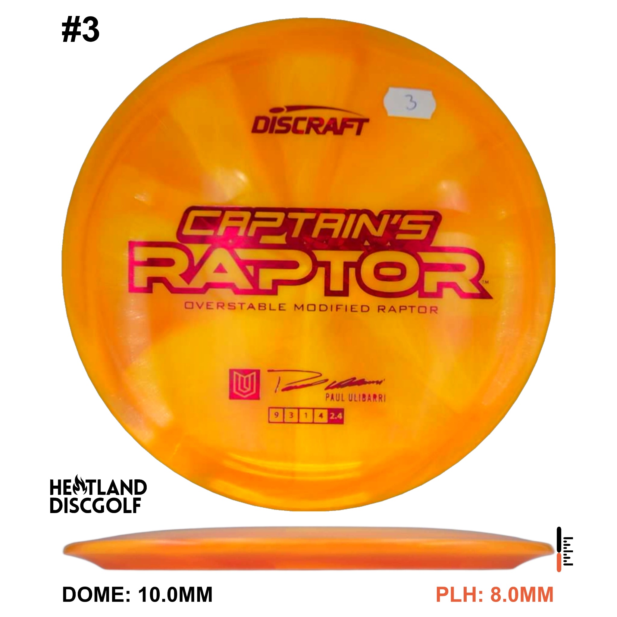 Z Swirl Captain's Raptor - Paul Ulibarri tour series 2025