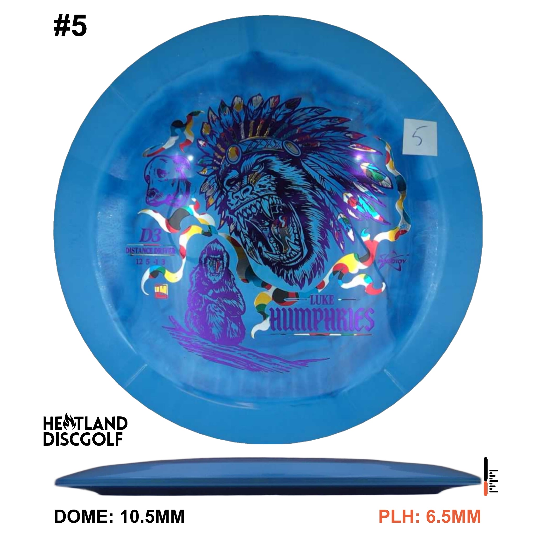 D3 500 Spectrum - Luke Humphries 2026 Signature Series