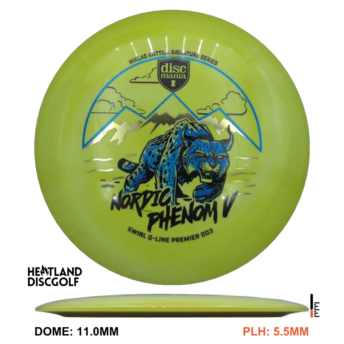 Q-Line Swirl Premier DD3 - Nordic Phenom 5 - Niklas Anttila Signature Series