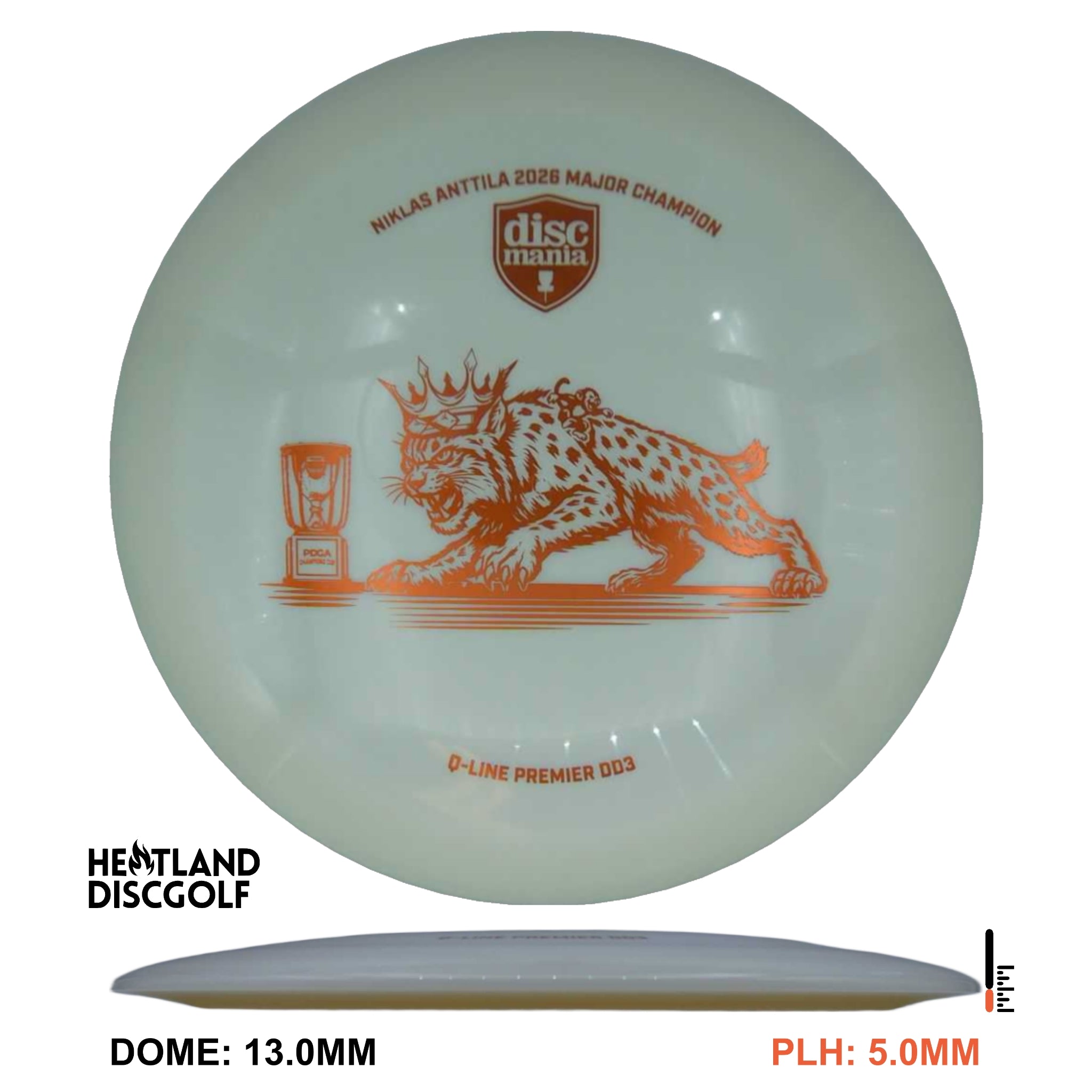Q-line Premier DD3 - Niklas Anttila Triumph Series 2026 PDGA Champions Cup