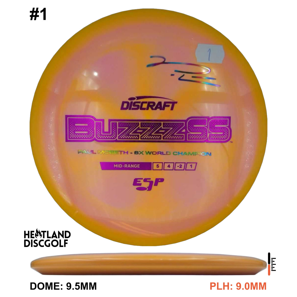 ESP BUZZZ SS - Paul McBeth 6x